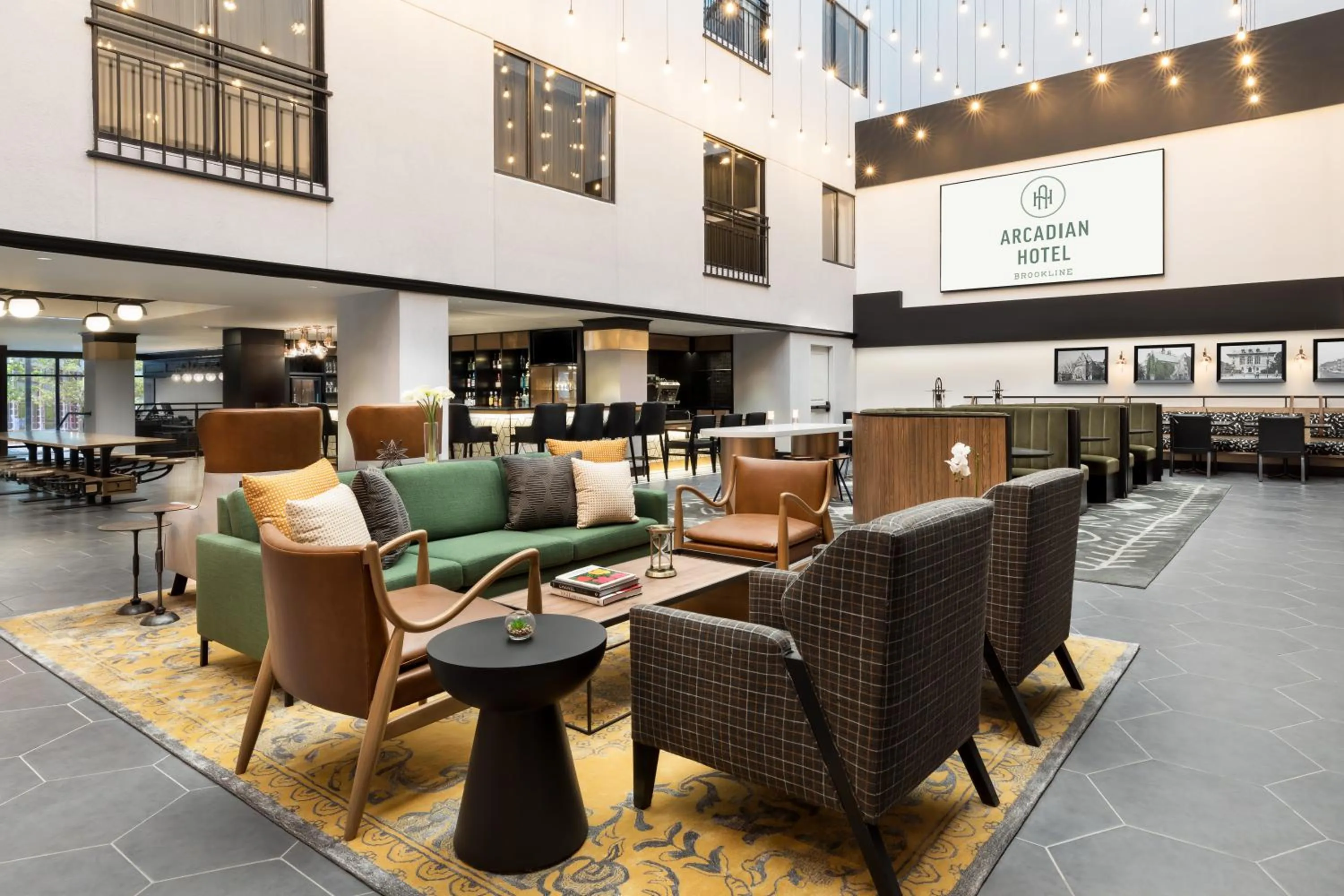 Communal lounge/ TV room in The Arcadian