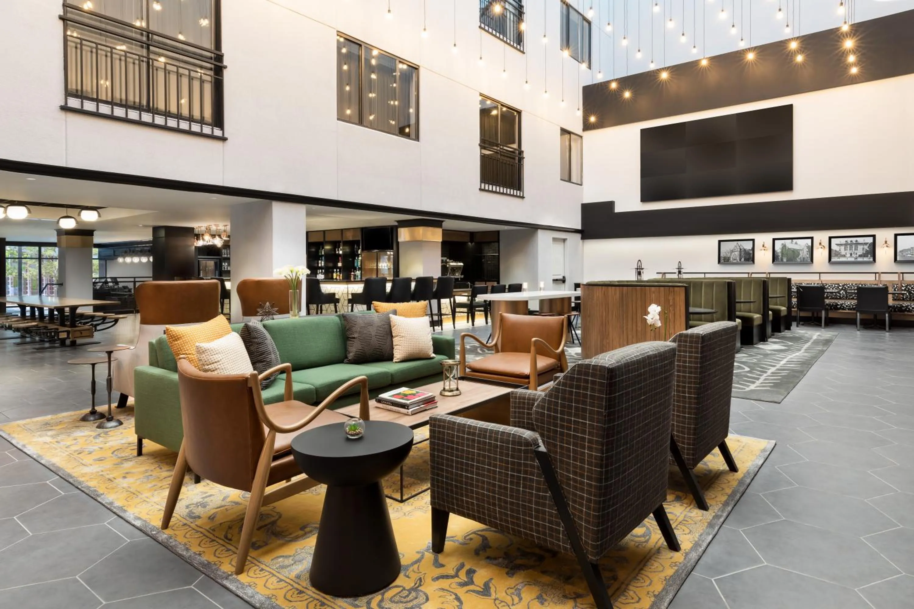 Communal lounge/ TV room in The Arcadian