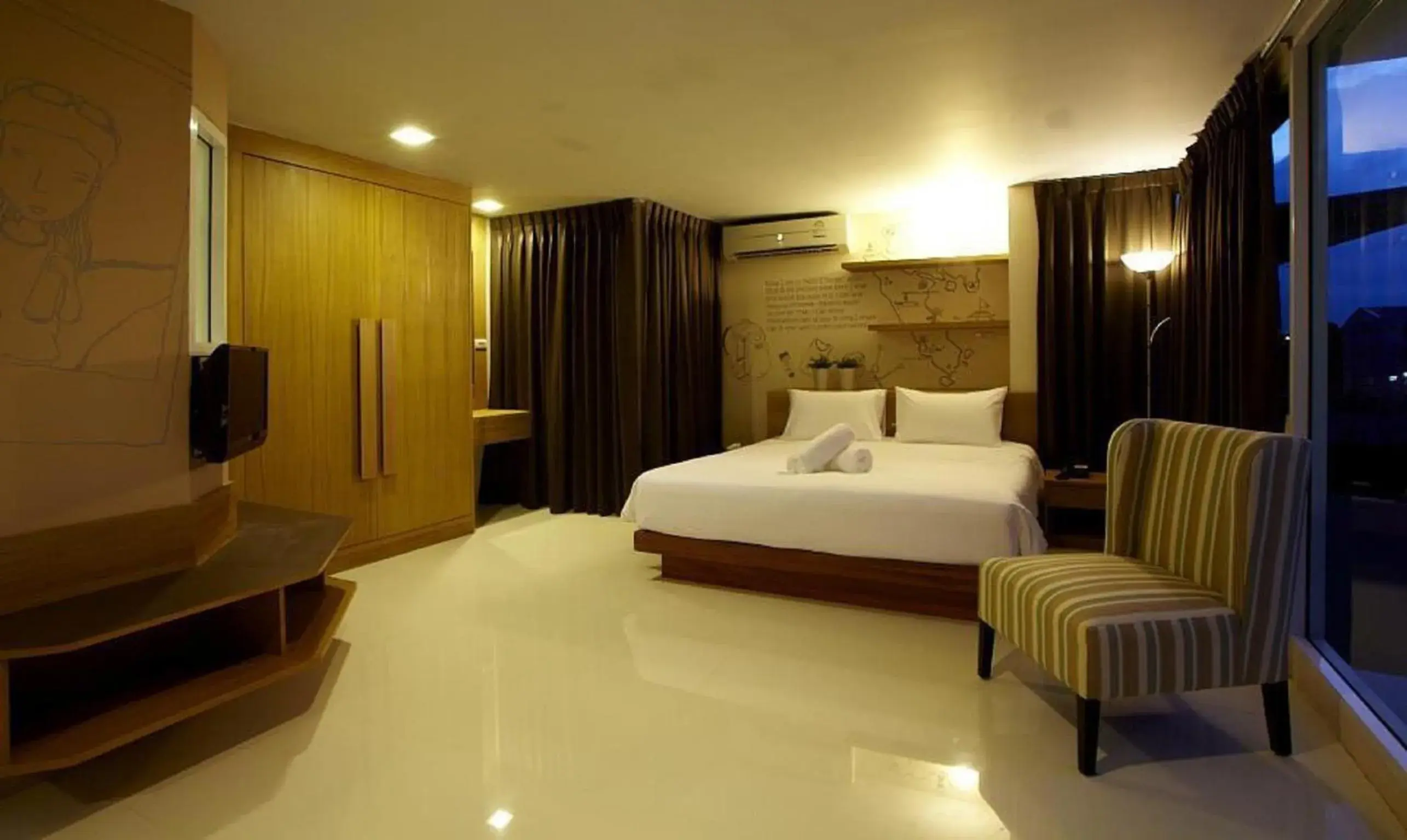 Bed in Loft 77 Bed in Loft 77