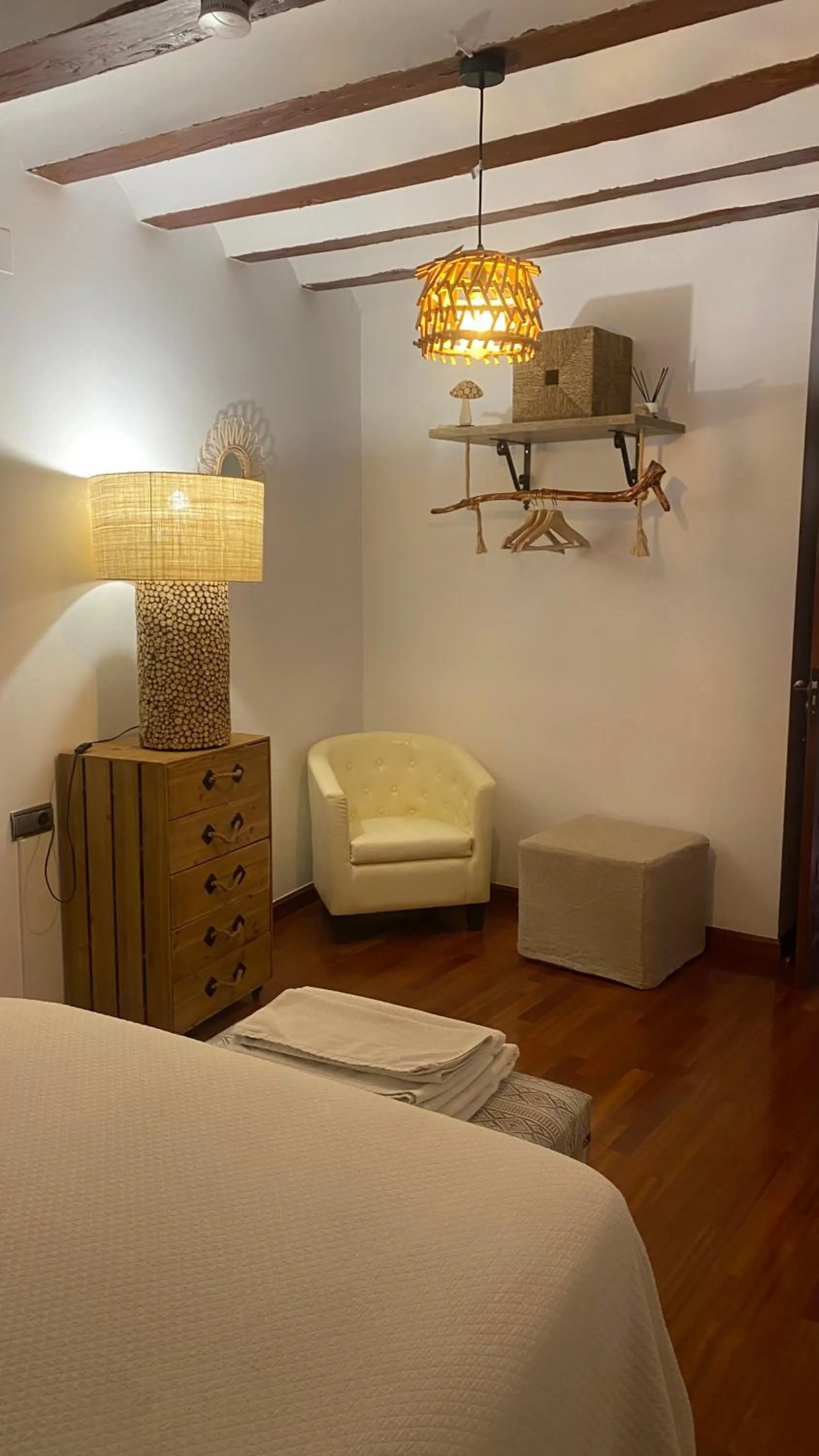 Bedroom, Bed in La Posada de Chinchilla