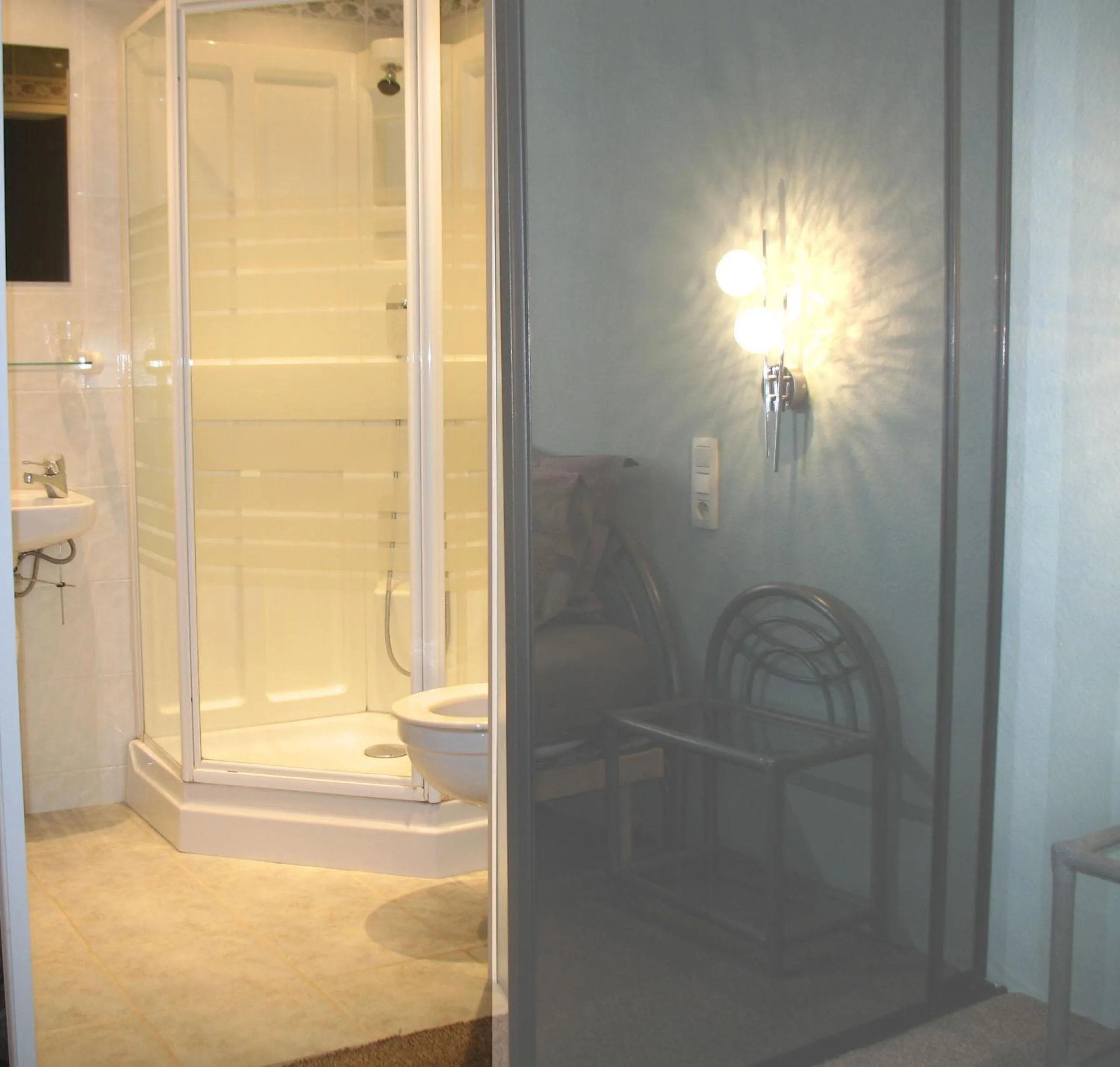 Shower in B&B Het Wit Beertje