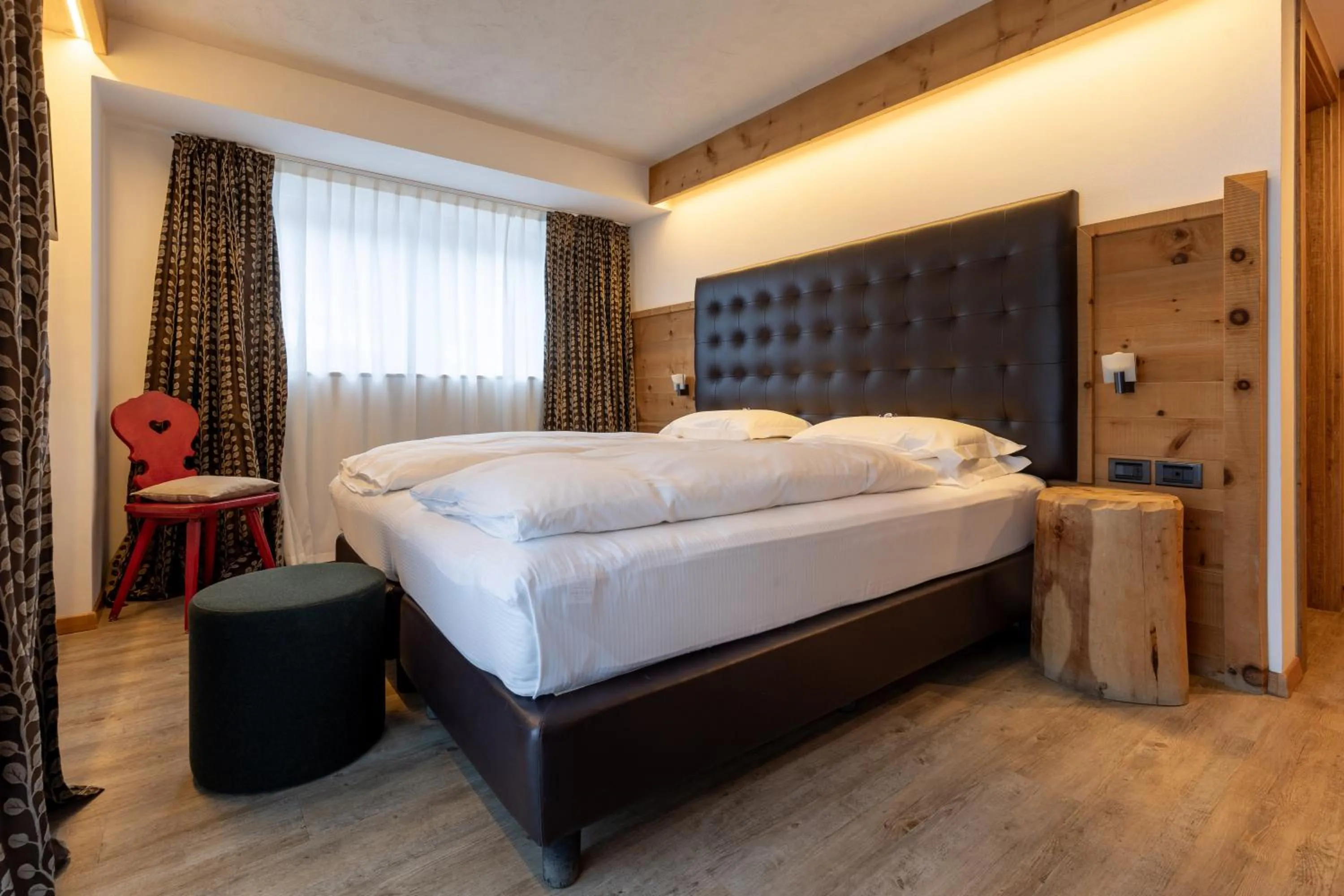 Bed in Hotel Scoiattolo