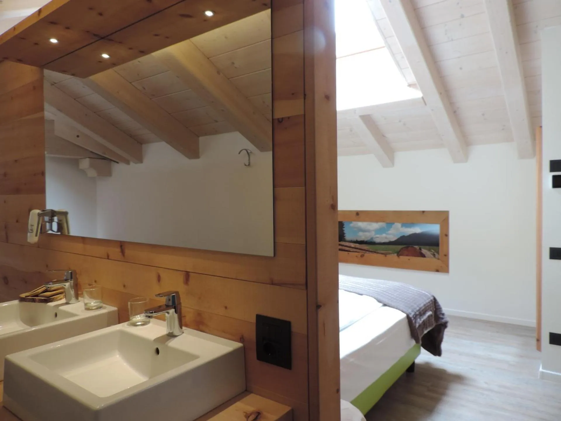 Bed in Hotel Scoiattolo