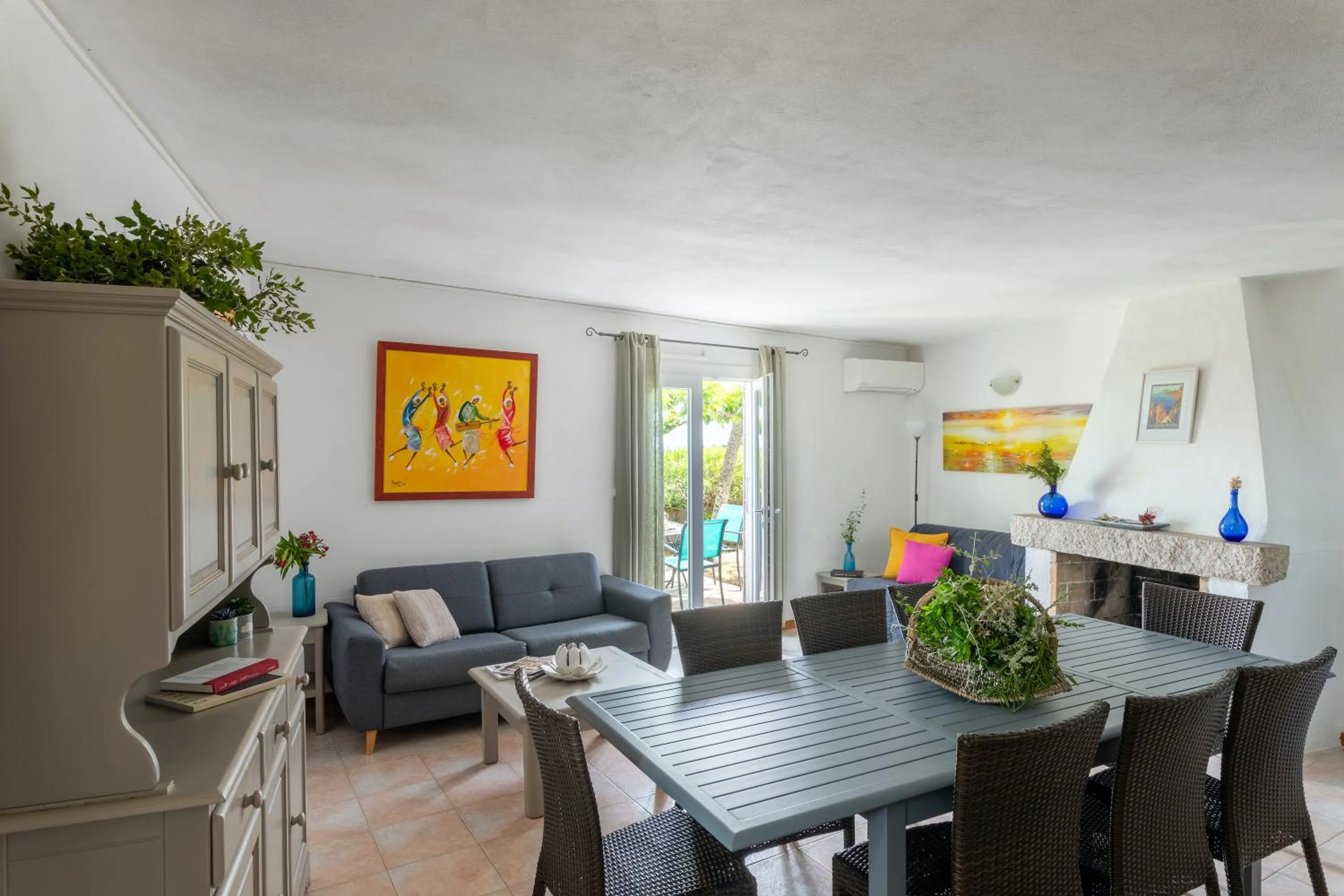 Living room in Domaine Bocca di Feno