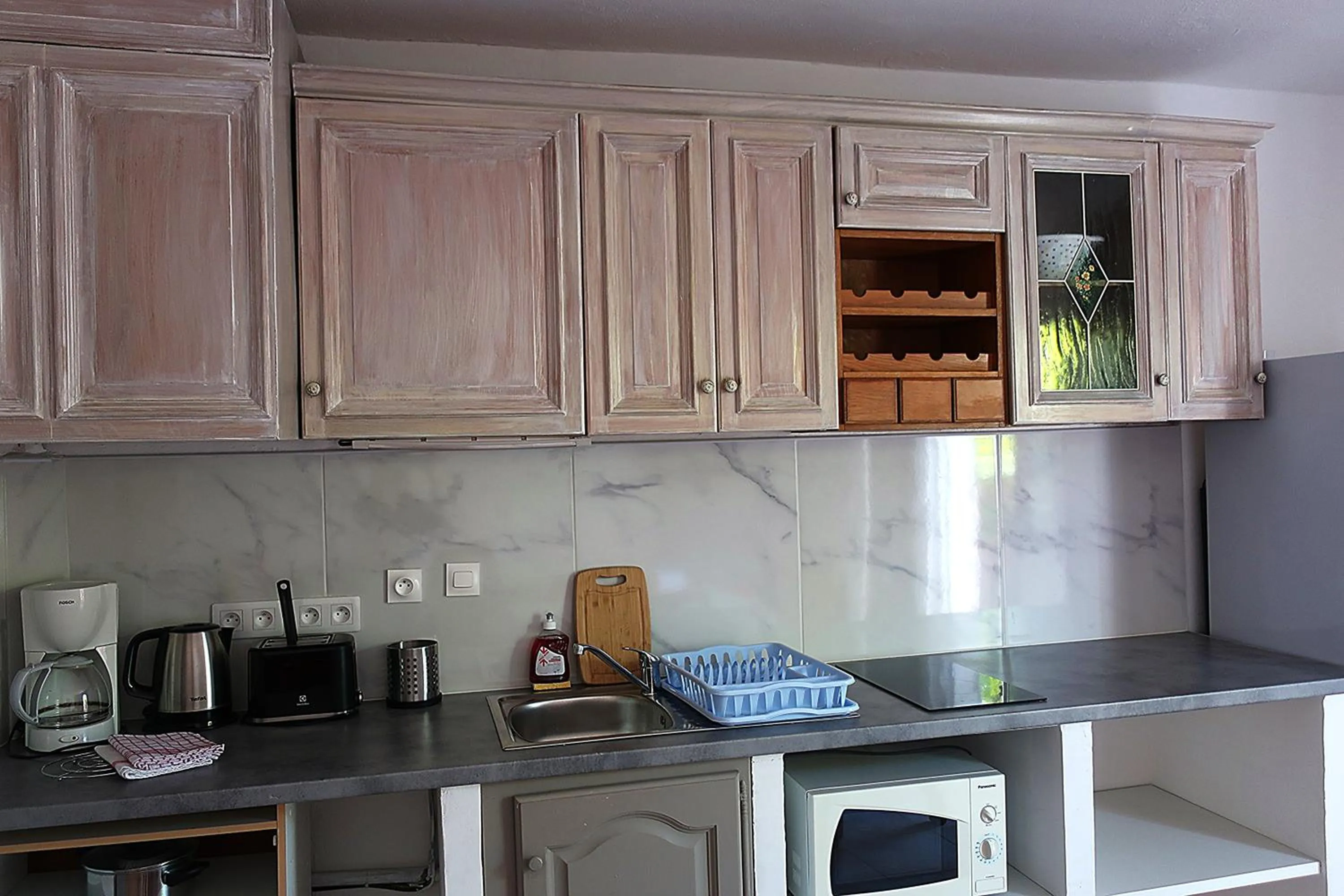 kitchen in Domaine Bocca di Feno