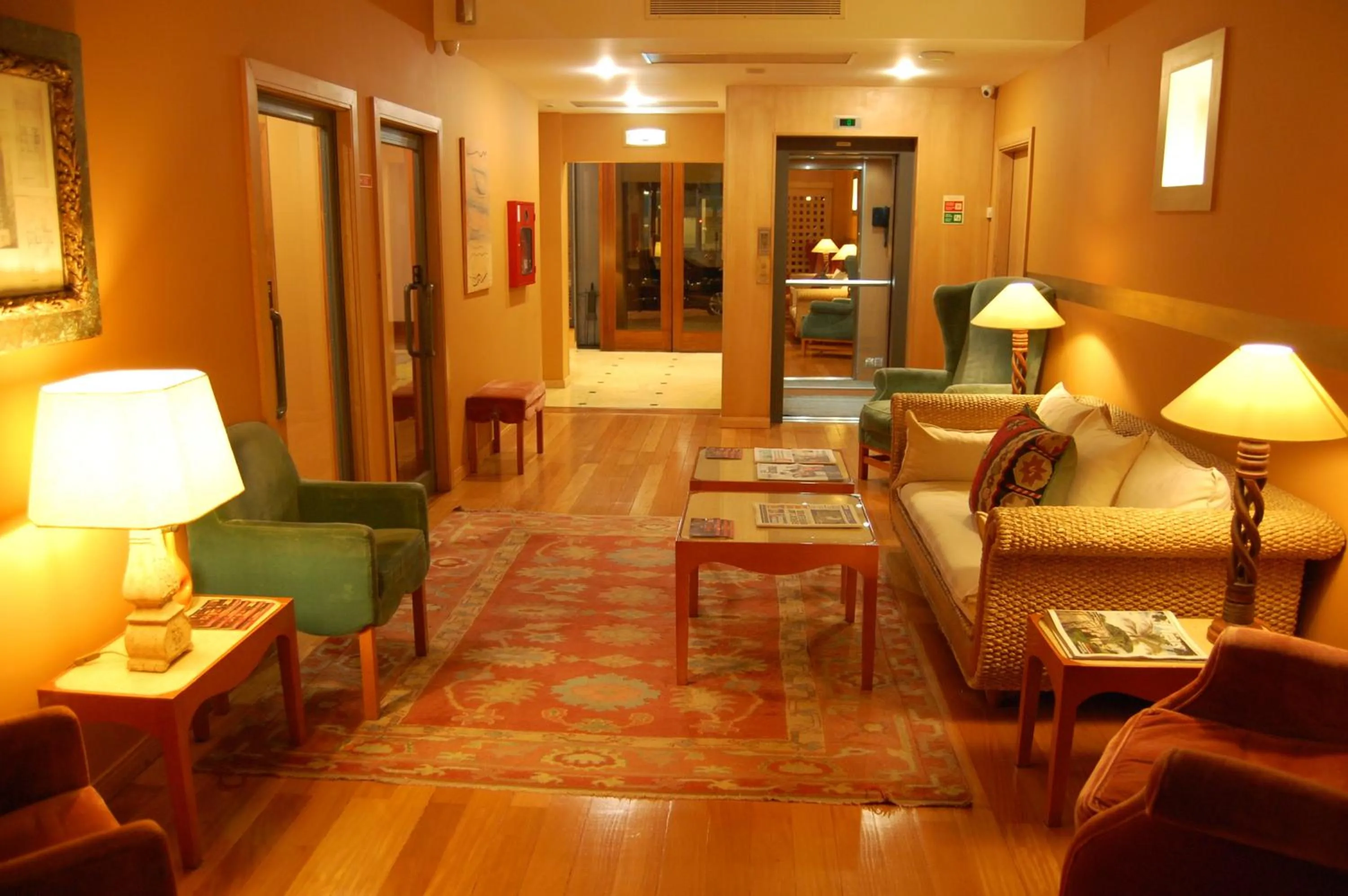 Lobby or reception in Hotel Central Parque