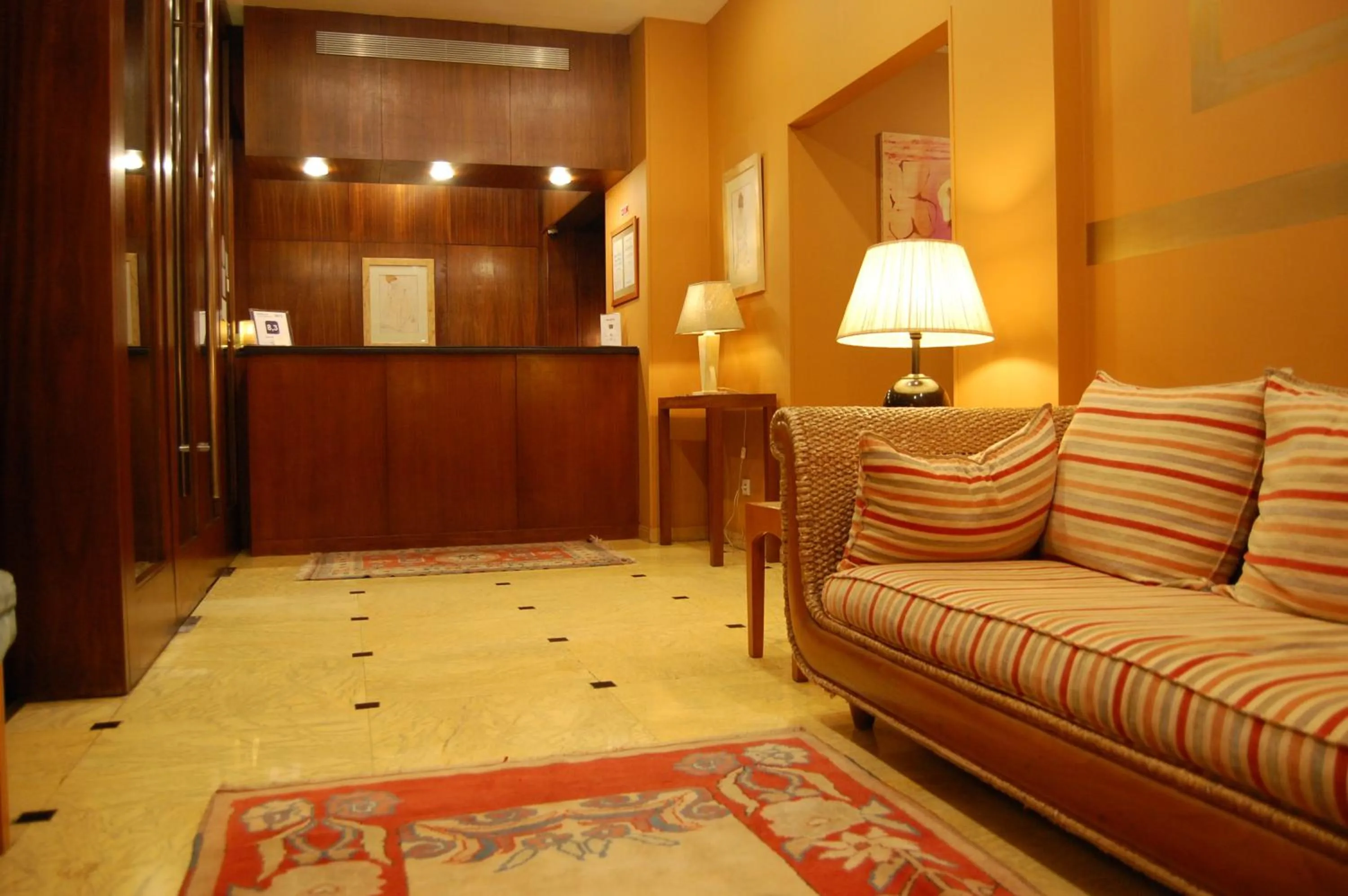 Lobby or reception in Hotel Central Parque