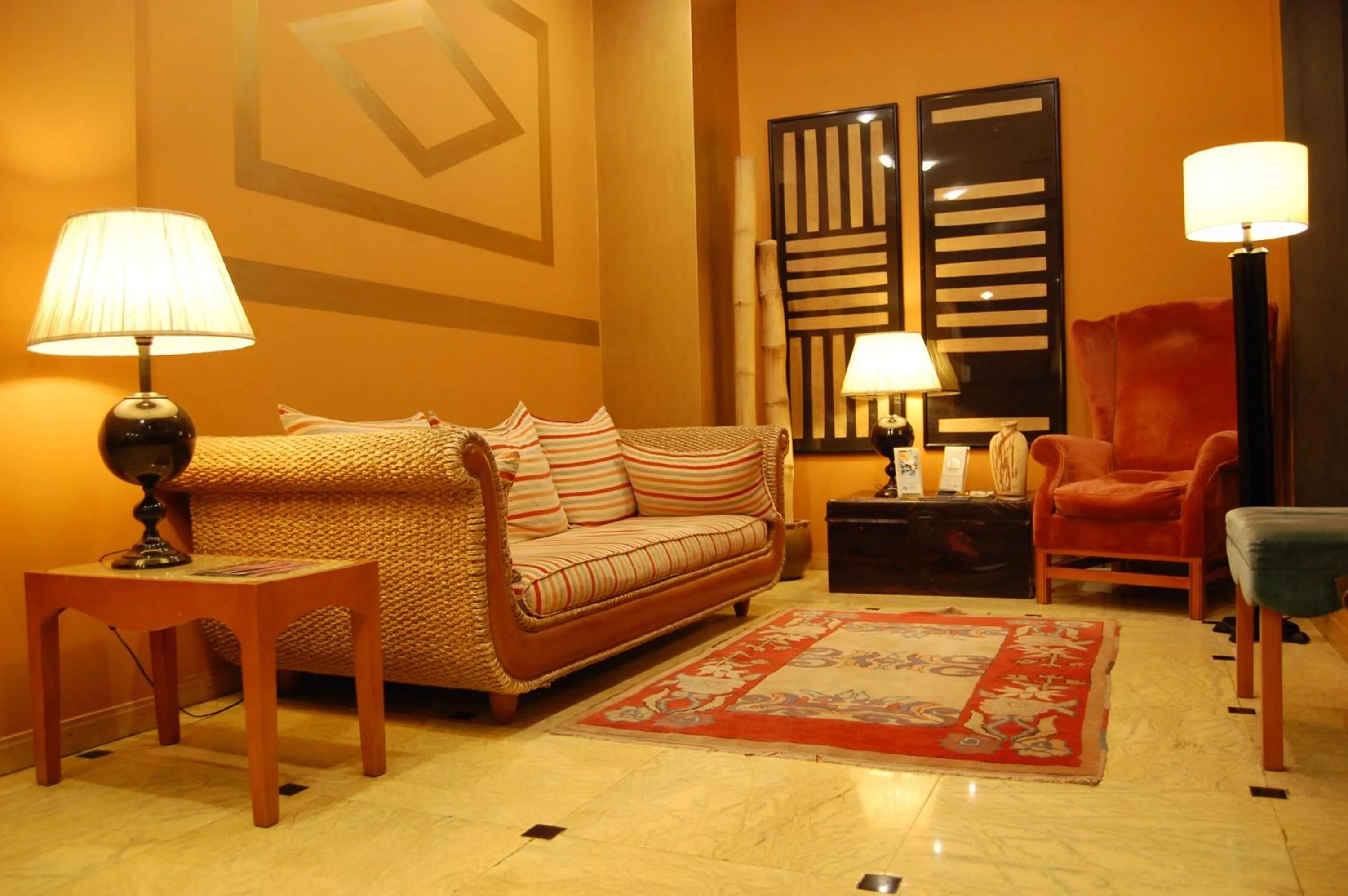 Lobby or reception in Hotel Central Parque