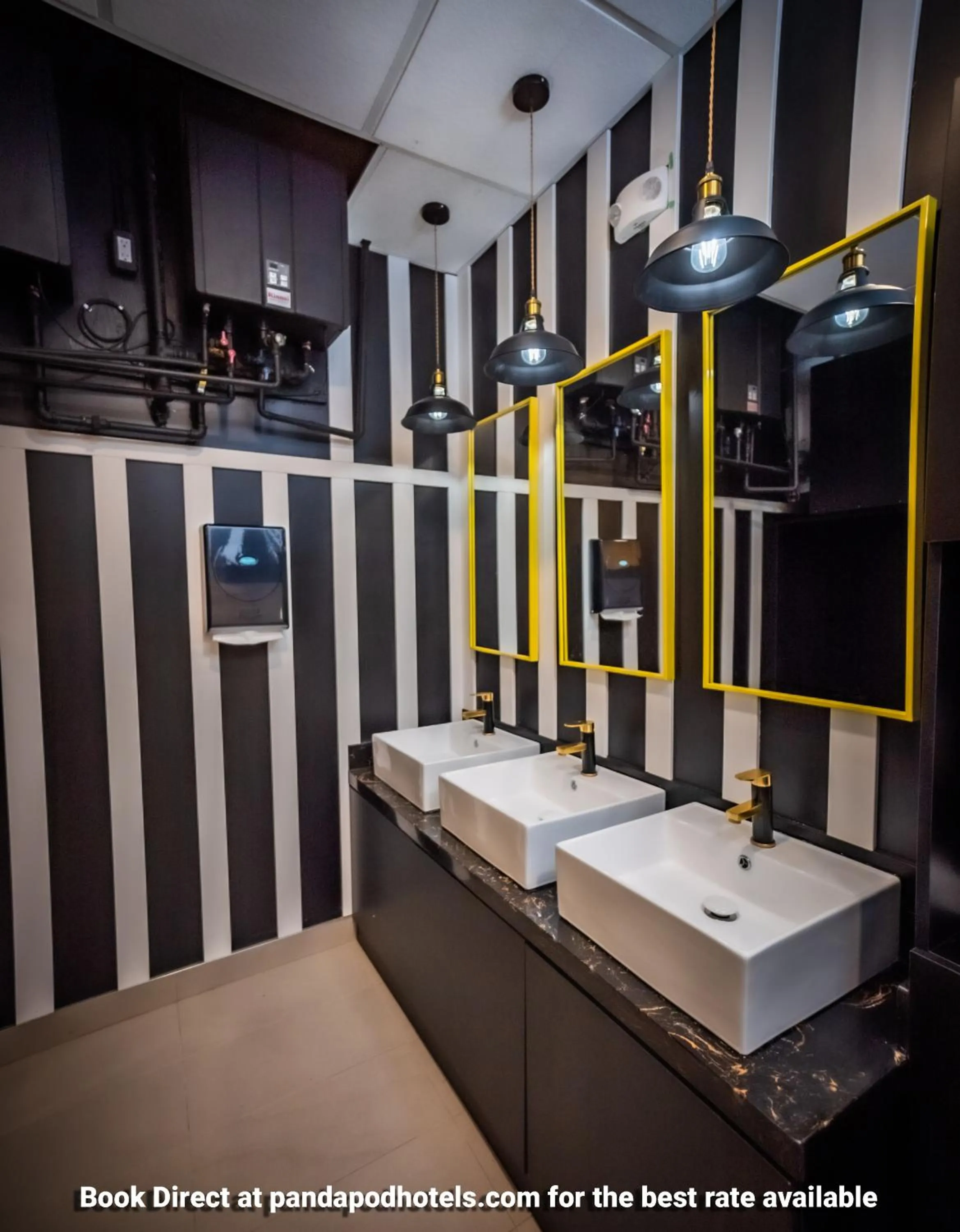 Bathroom in Panda Pod Hotel