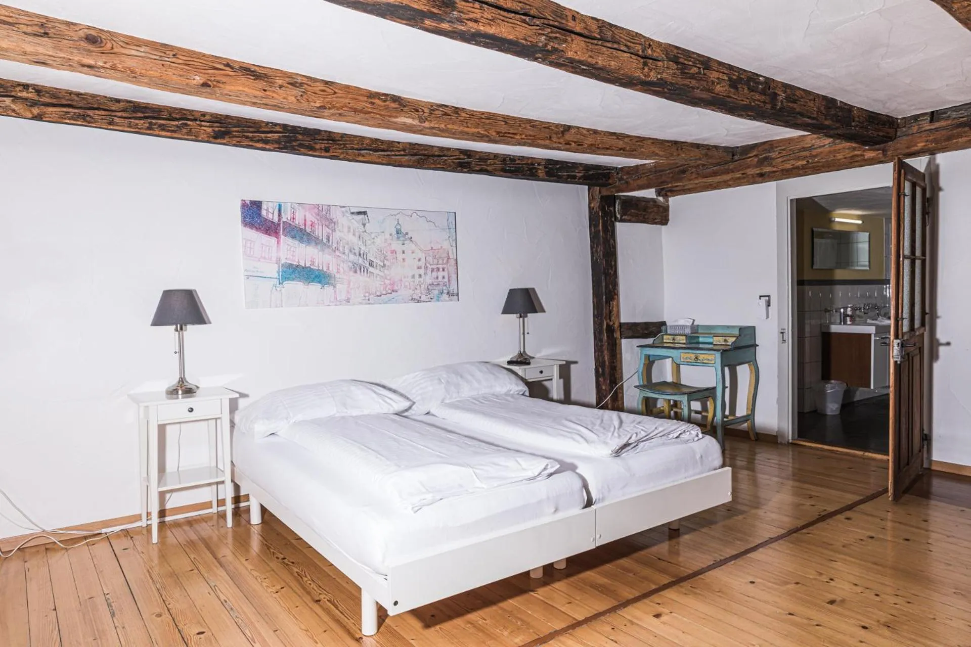 Photo of the whole room, Bed in Bett am Weiher