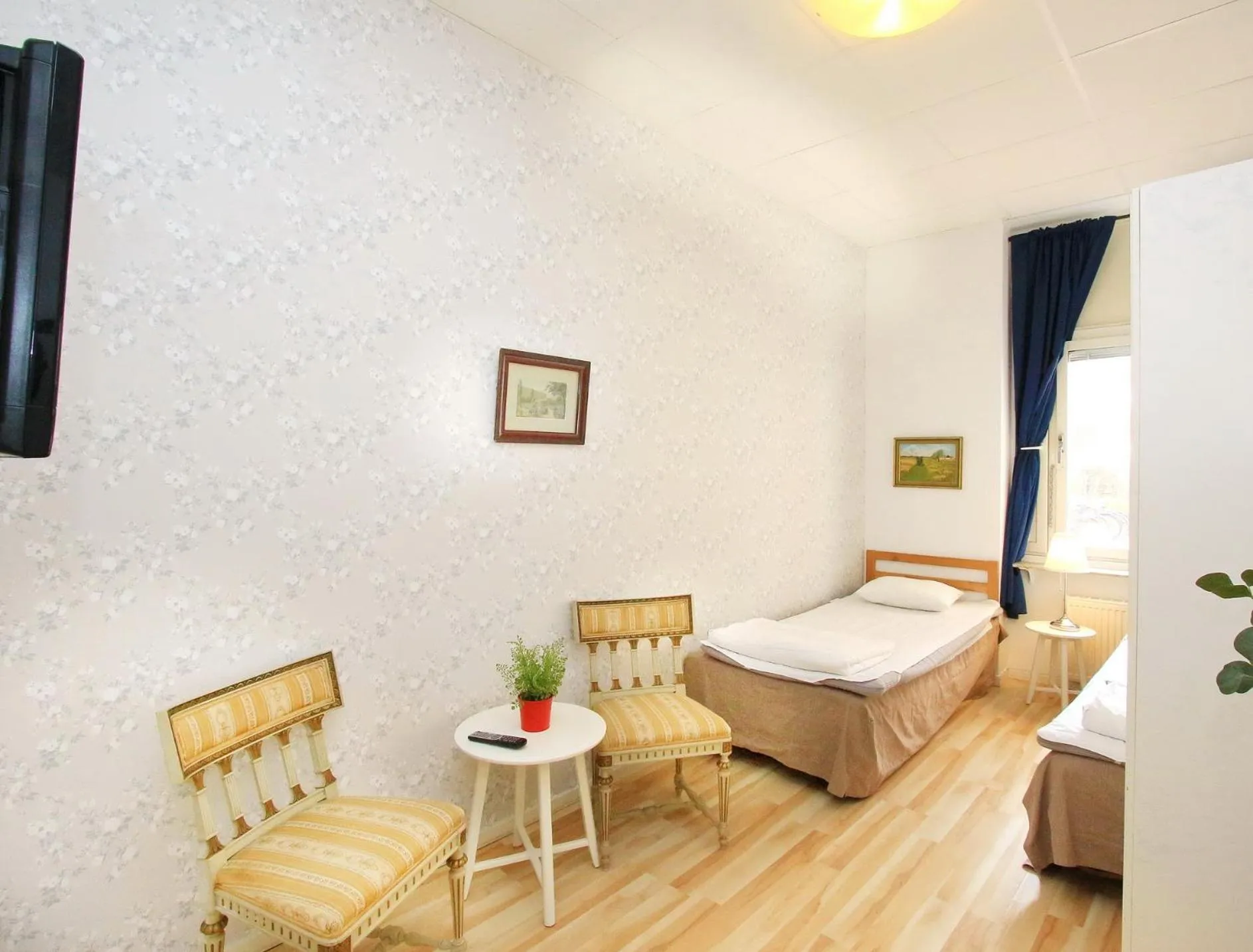 Bed in Rut & Ragnars Vandrarhem