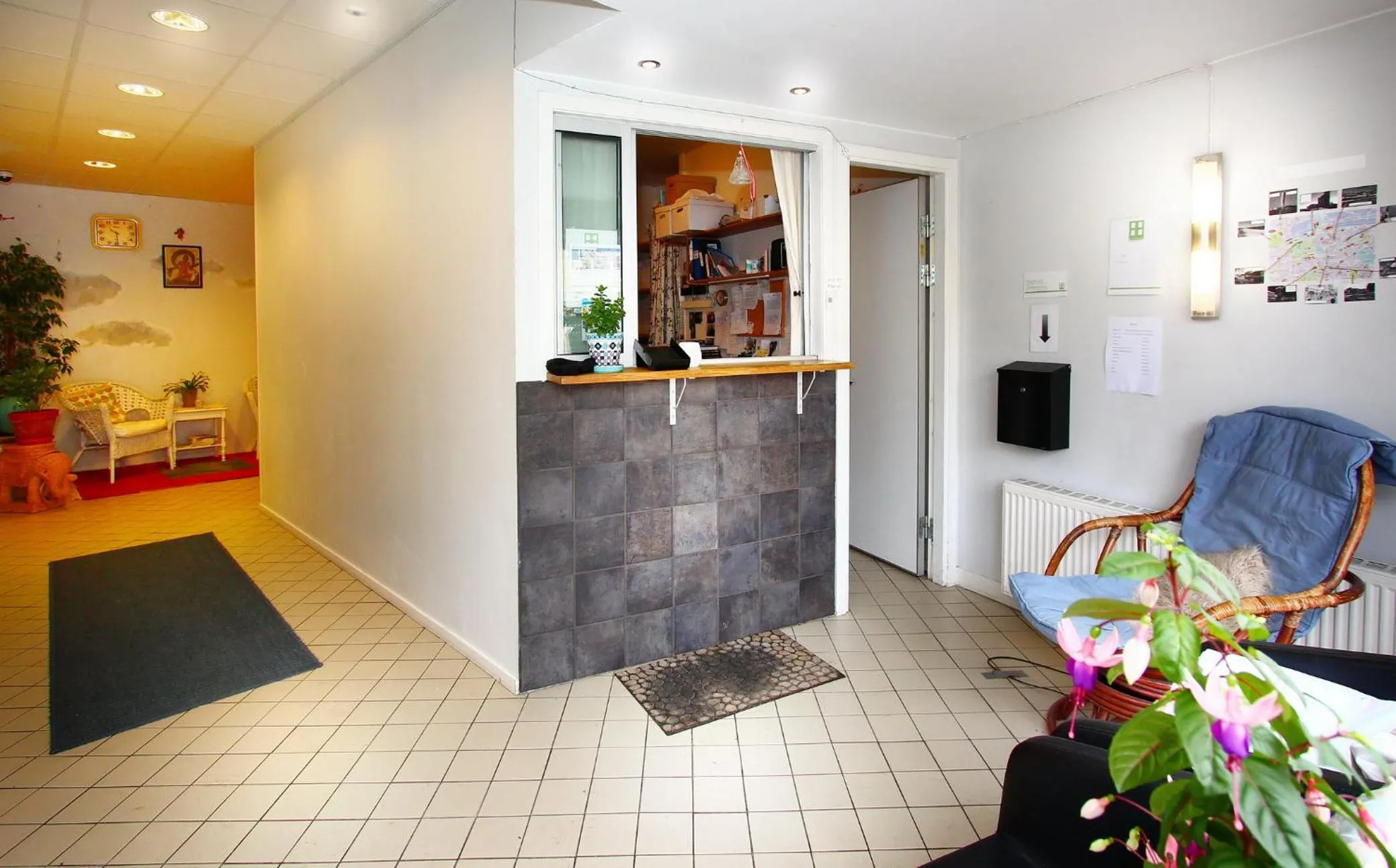 Lobby or reception in Rut & Ragnars Vandrarhem