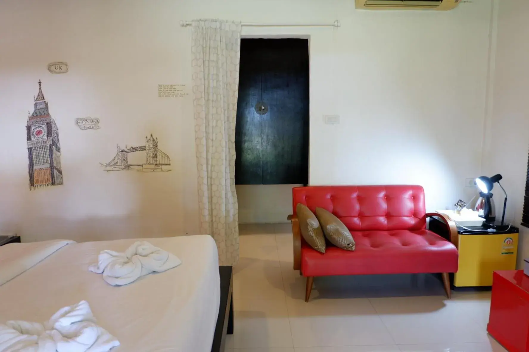 Bed in Saphli Villa Bed in Saphli Villa