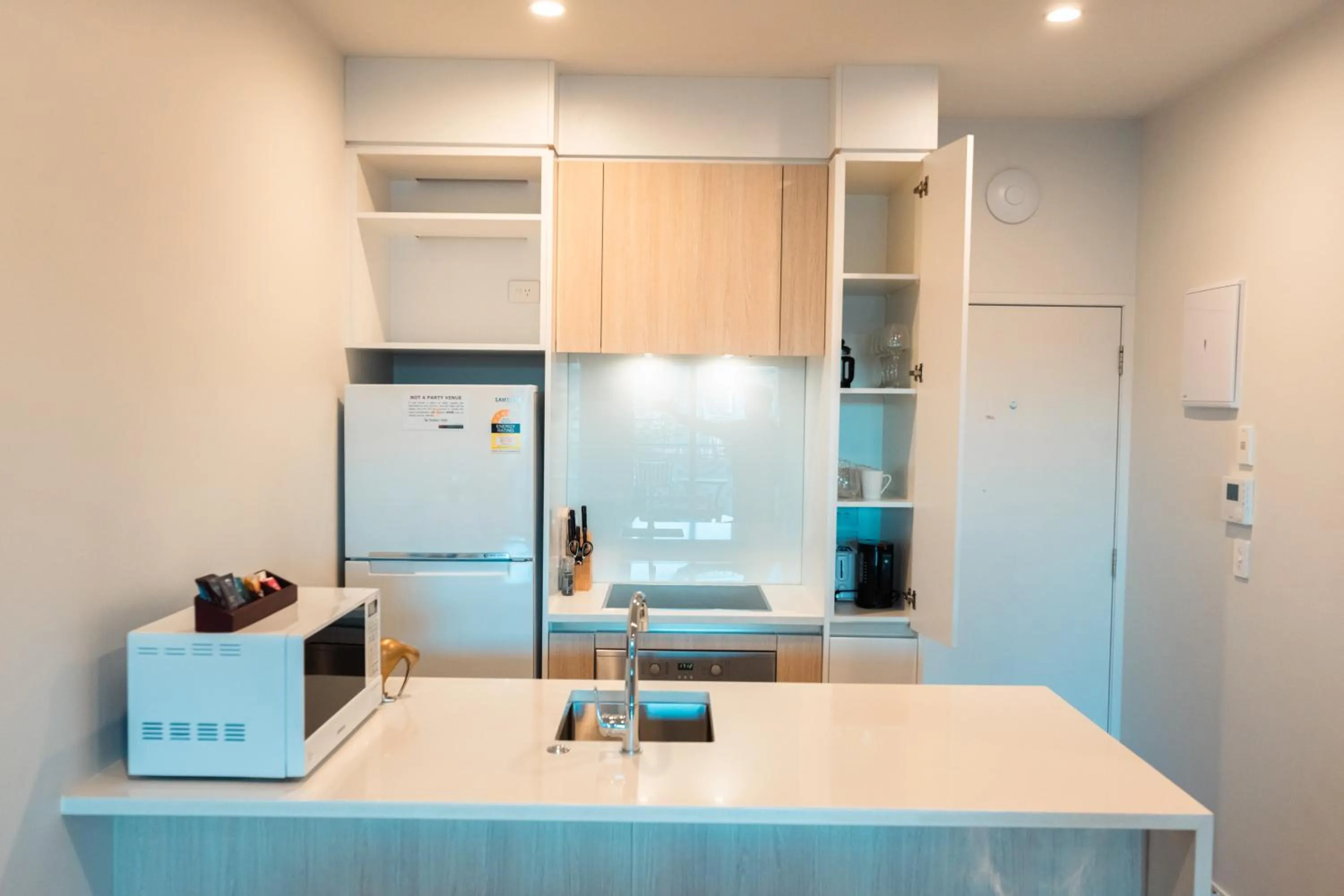 kitchen in The Edgerley Suites
