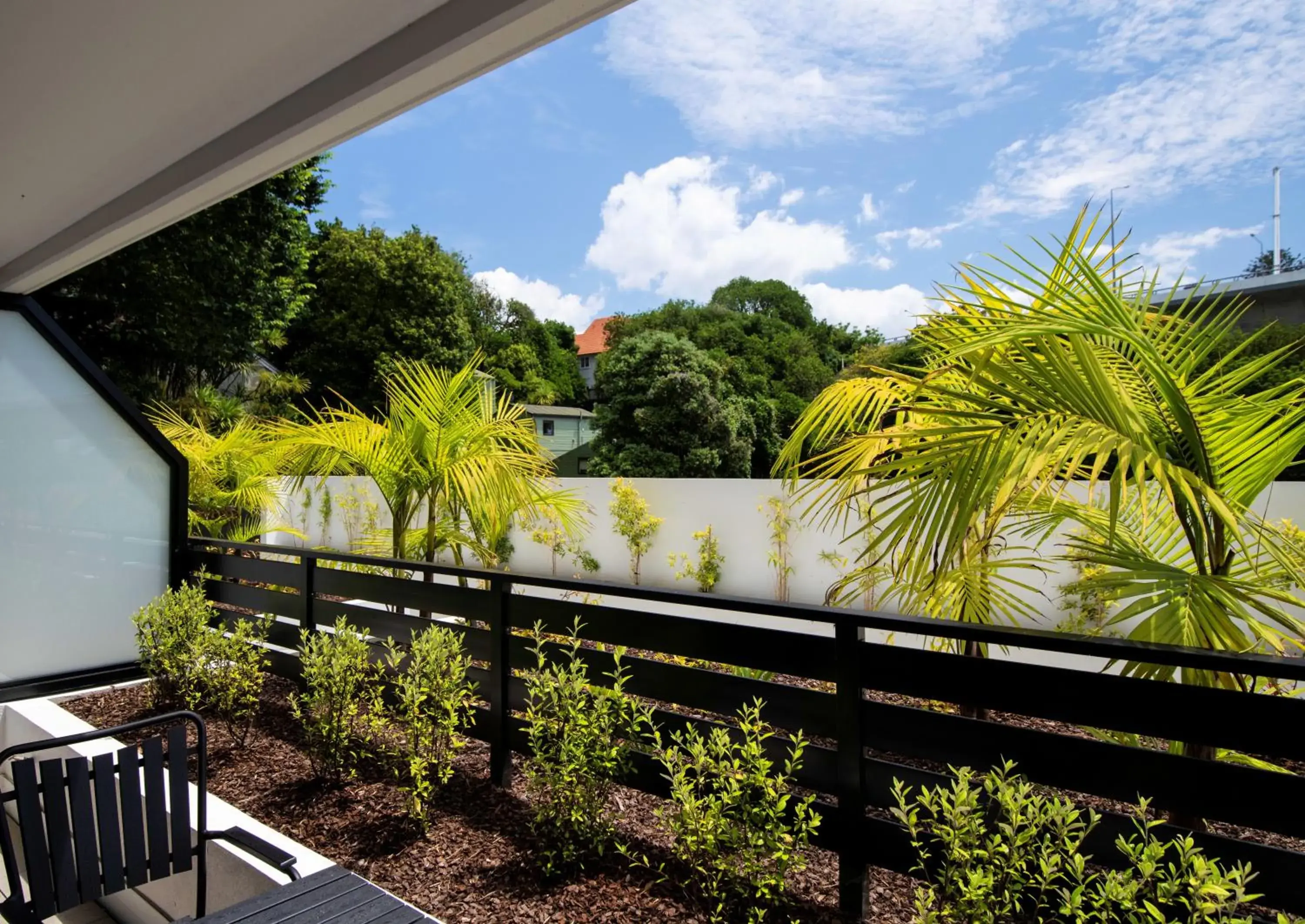 Garden view in The Edgerley Suites Garden view in The Edgerley Suites