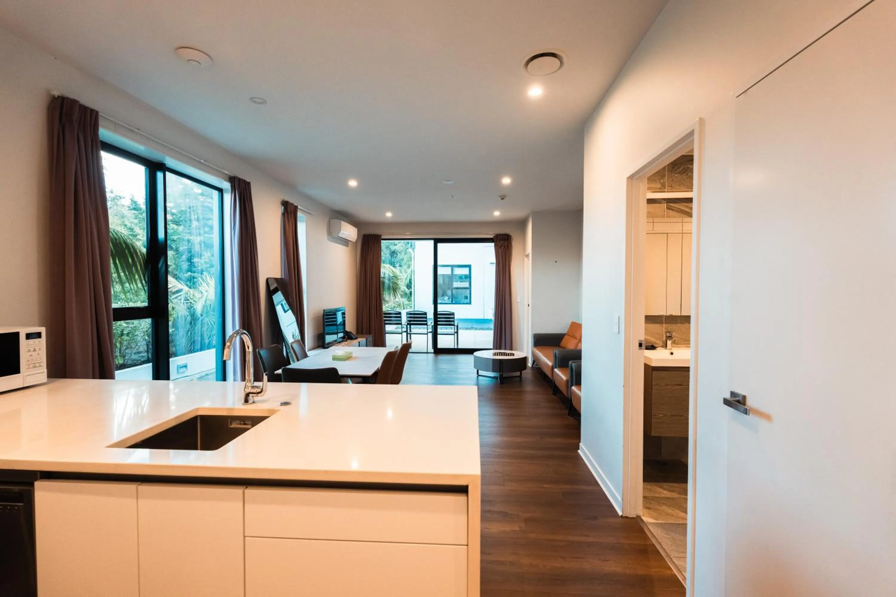 Living room in The Edgerley Suites