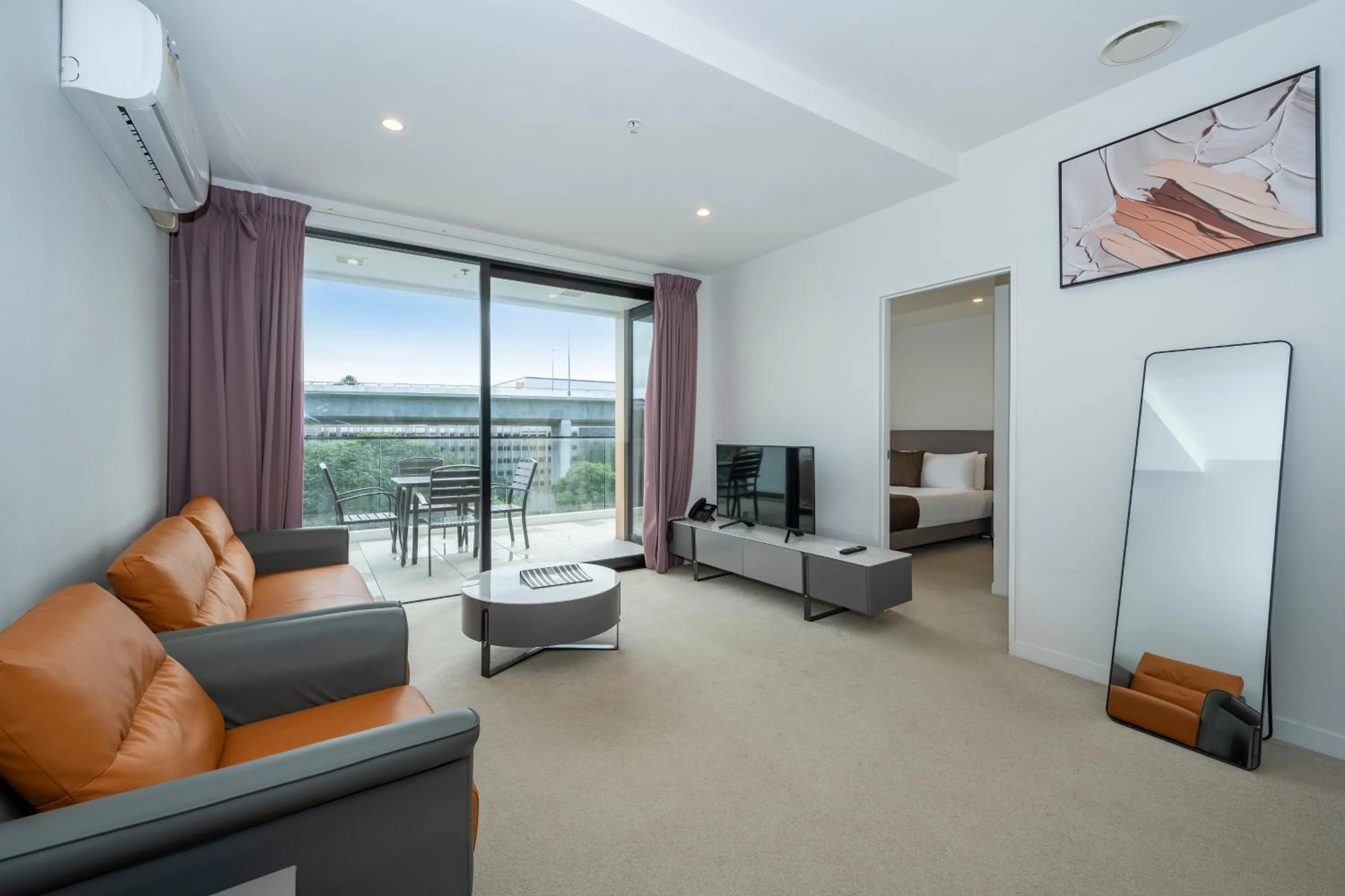 Living room in The Edgerley Suites