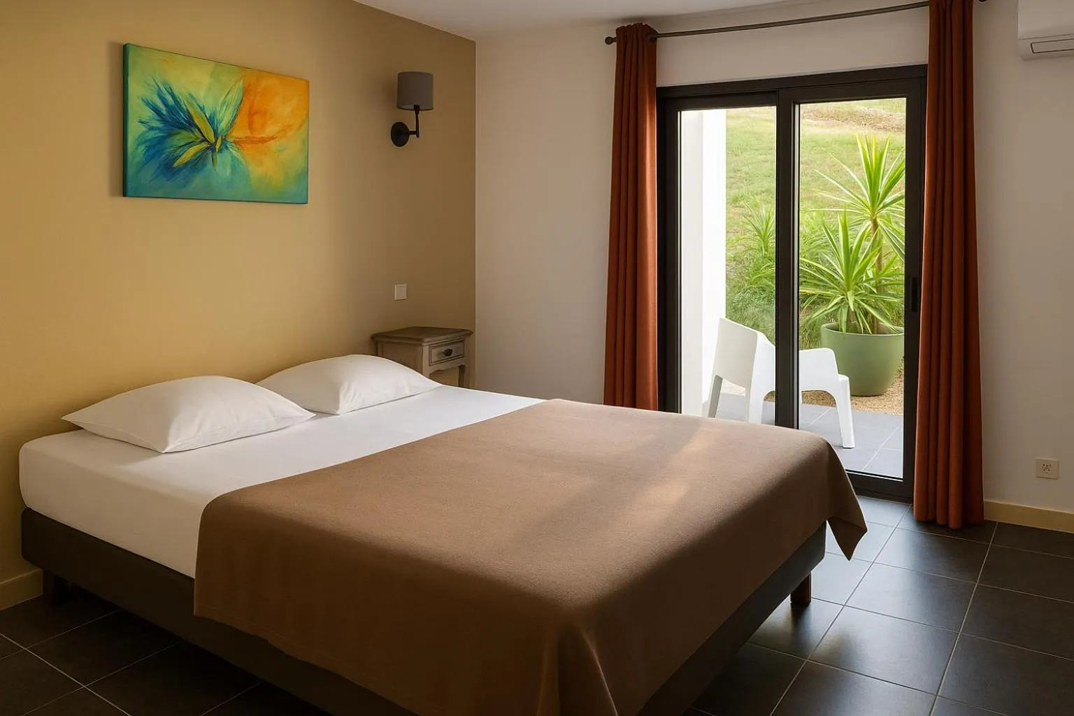 Bed in Auberge Ferayola