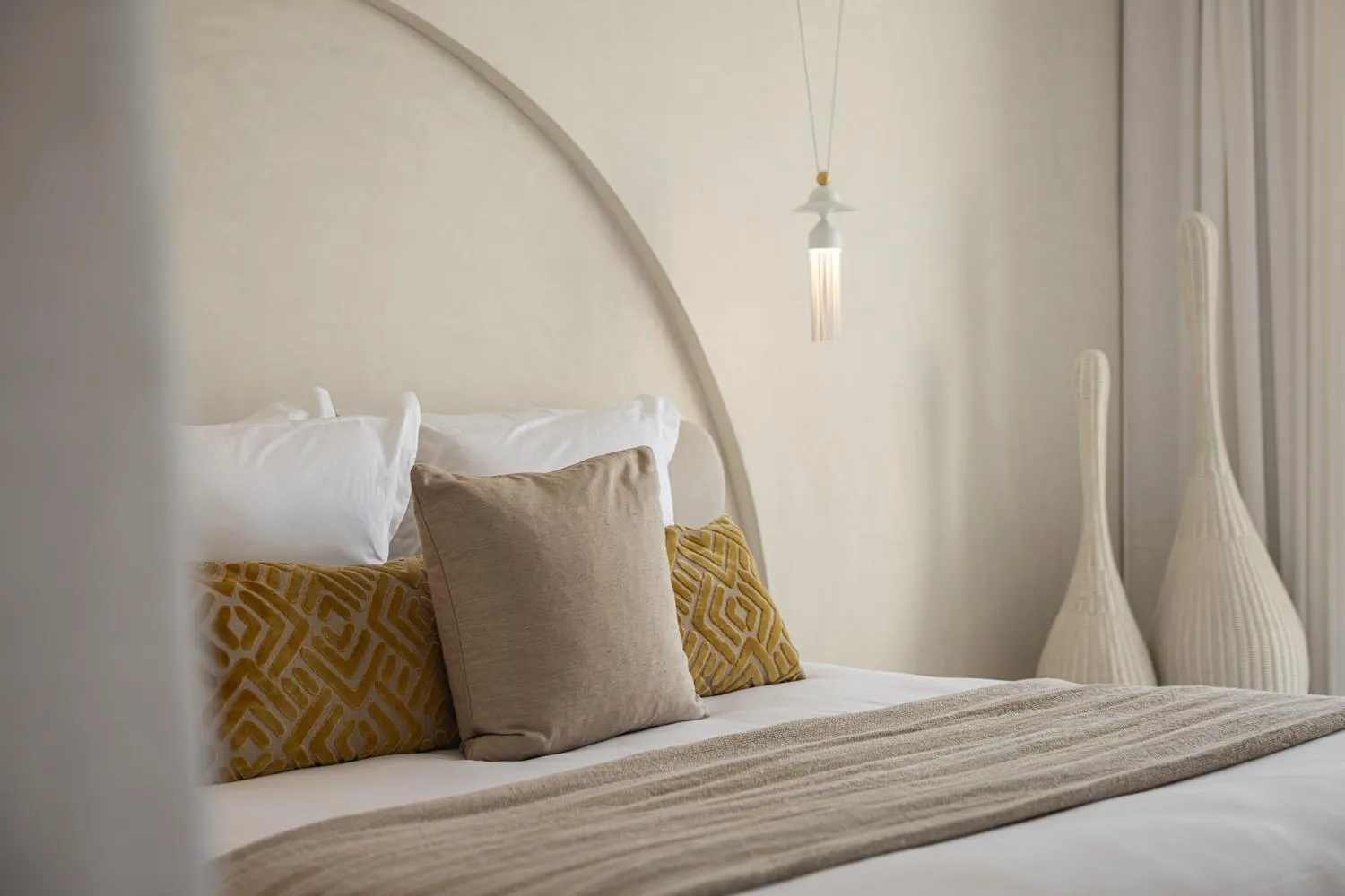 Bed in Hôtel Cala di Greco