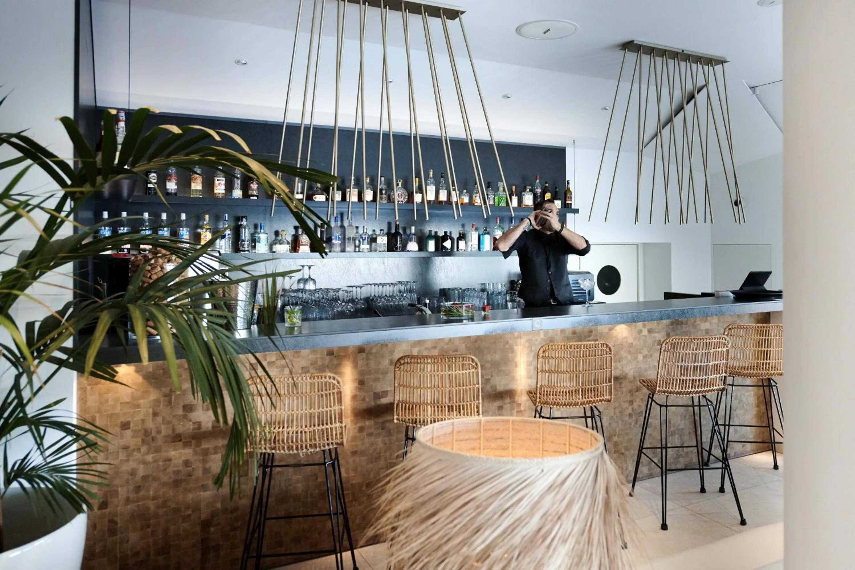 Lounge or bar in Hôtel Cala di Greco