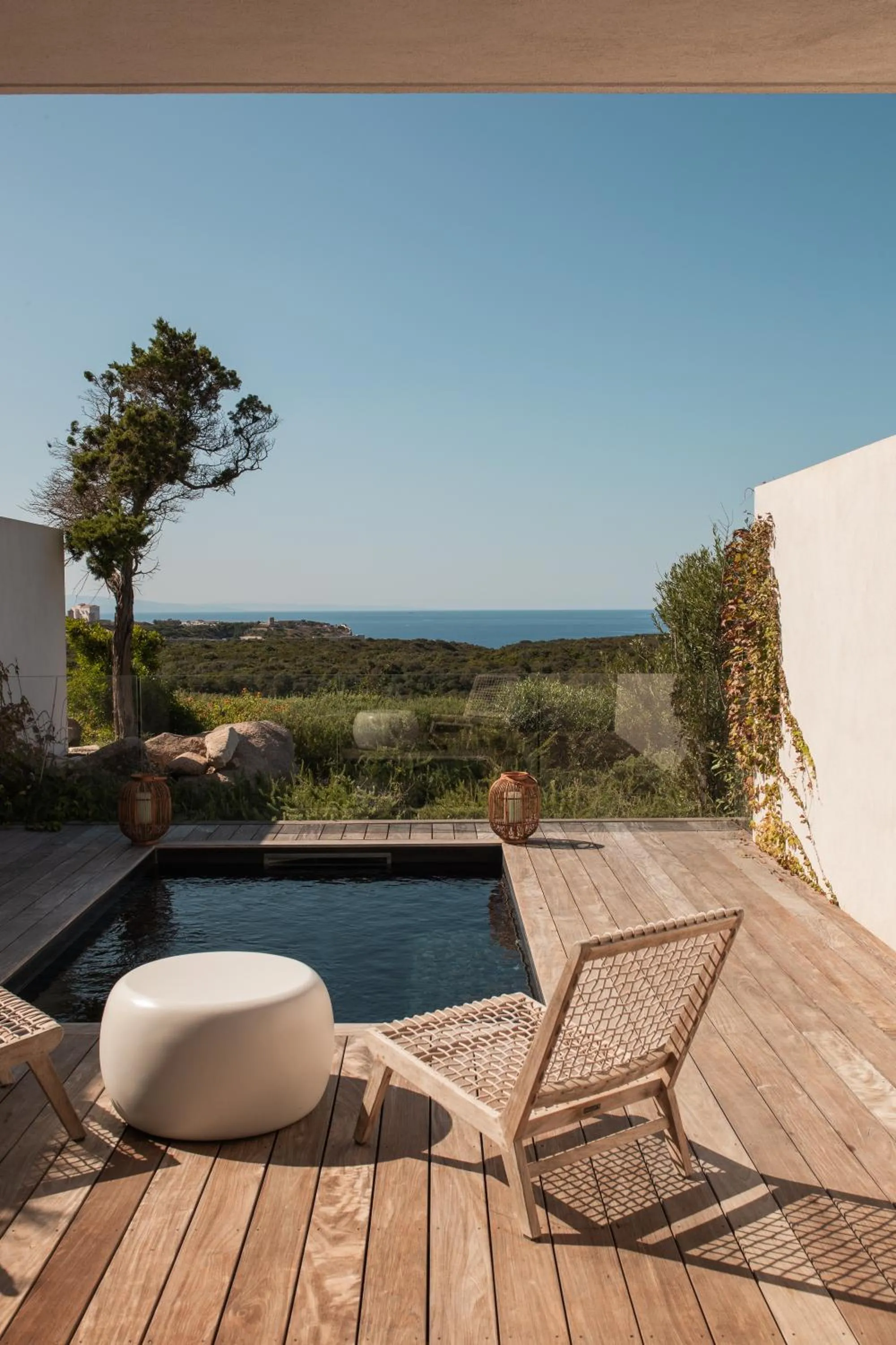 Swimming pool in Hôtel Cala di Greco