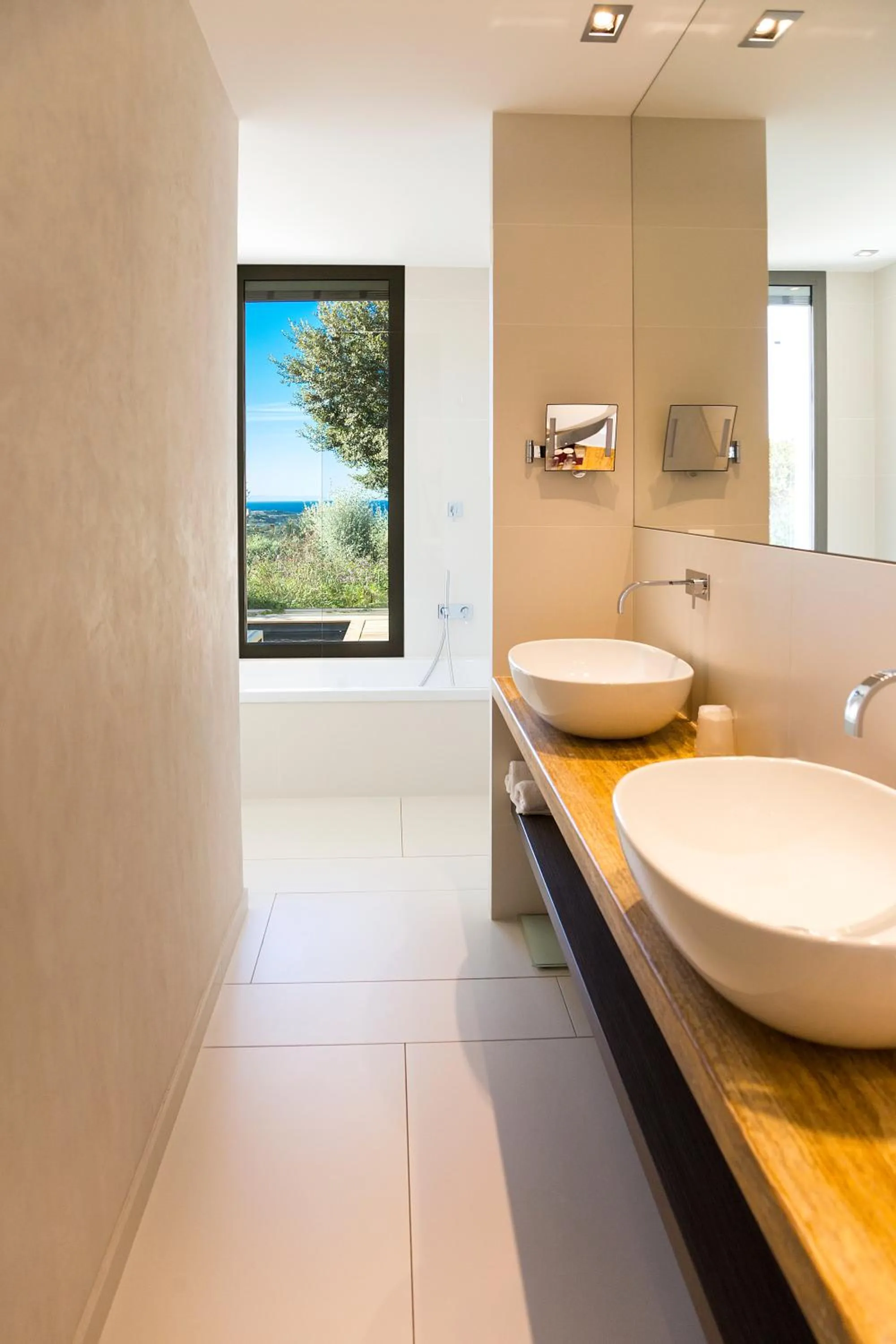 Bathroom in Hôtel Cala di Greco
