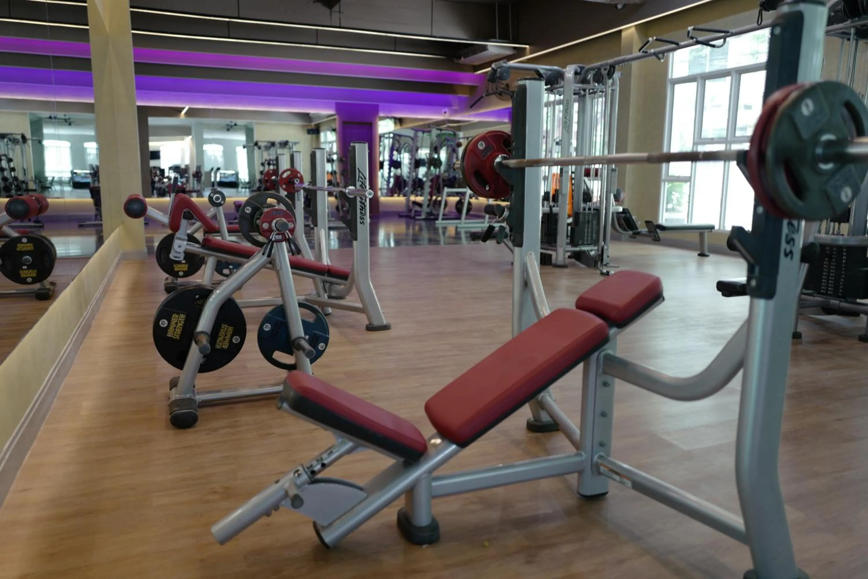 Fitness centre/facilities in PRS Hotel Pattaya