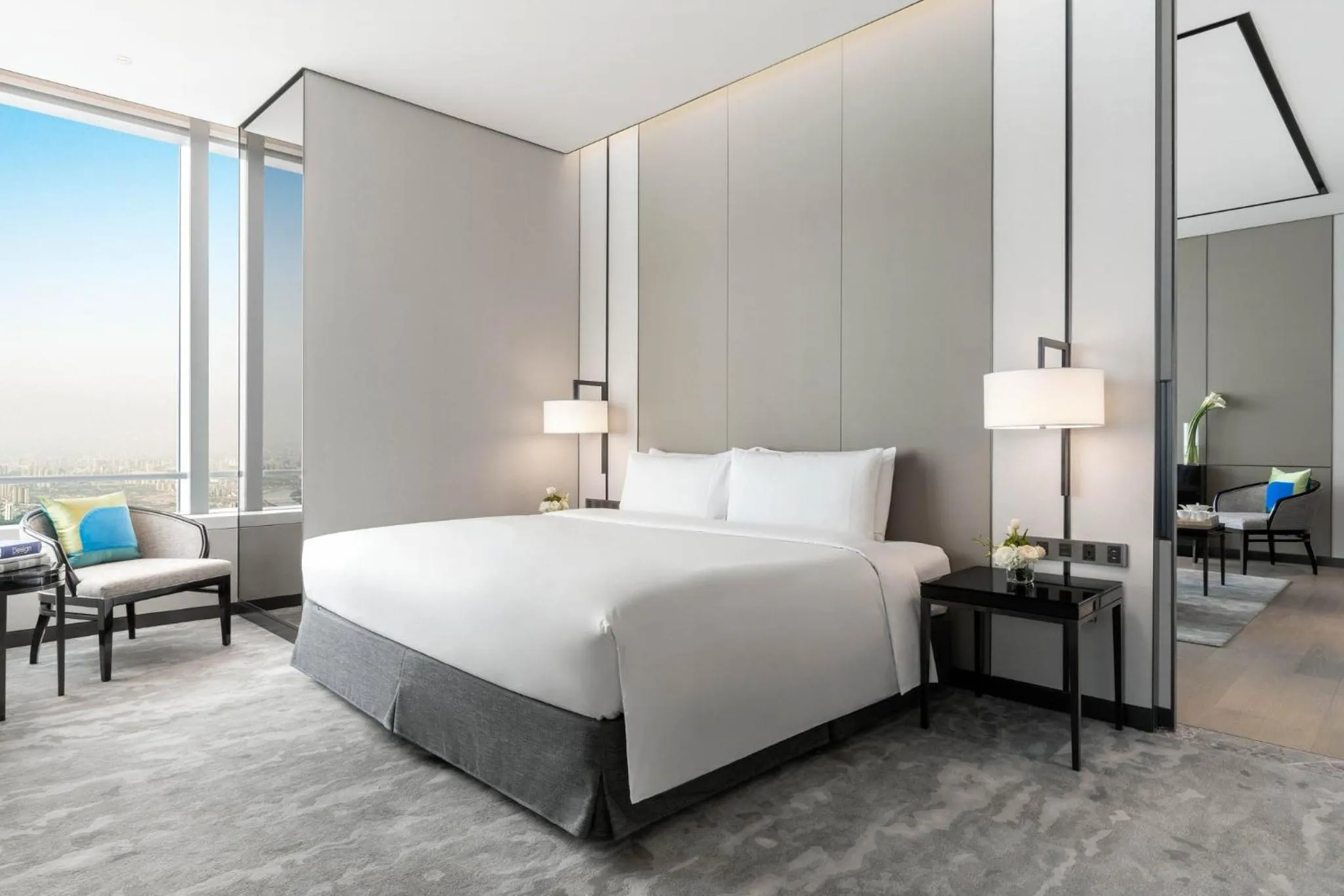 Photo of the whole room, Bed in Niccolo Changsha