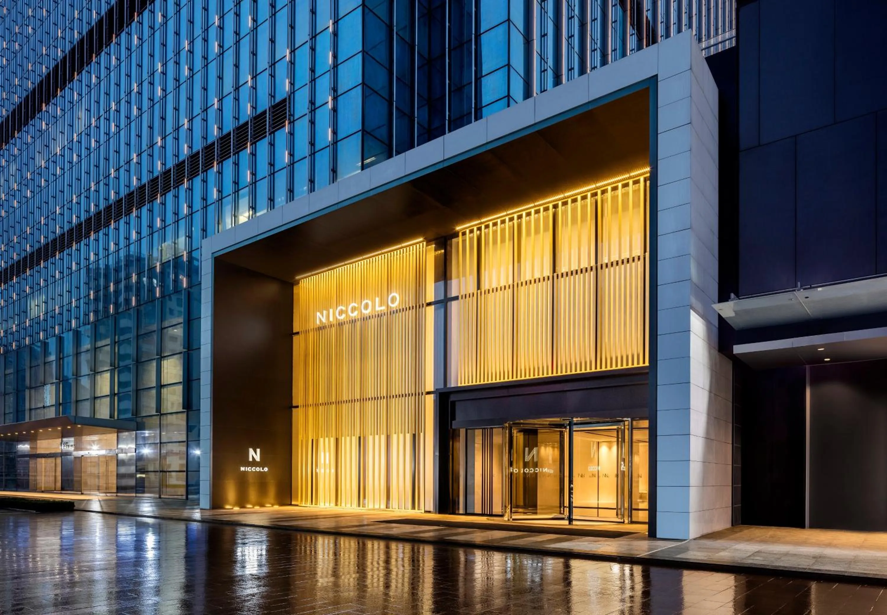 Facade/entrance in Niccolo Changsha