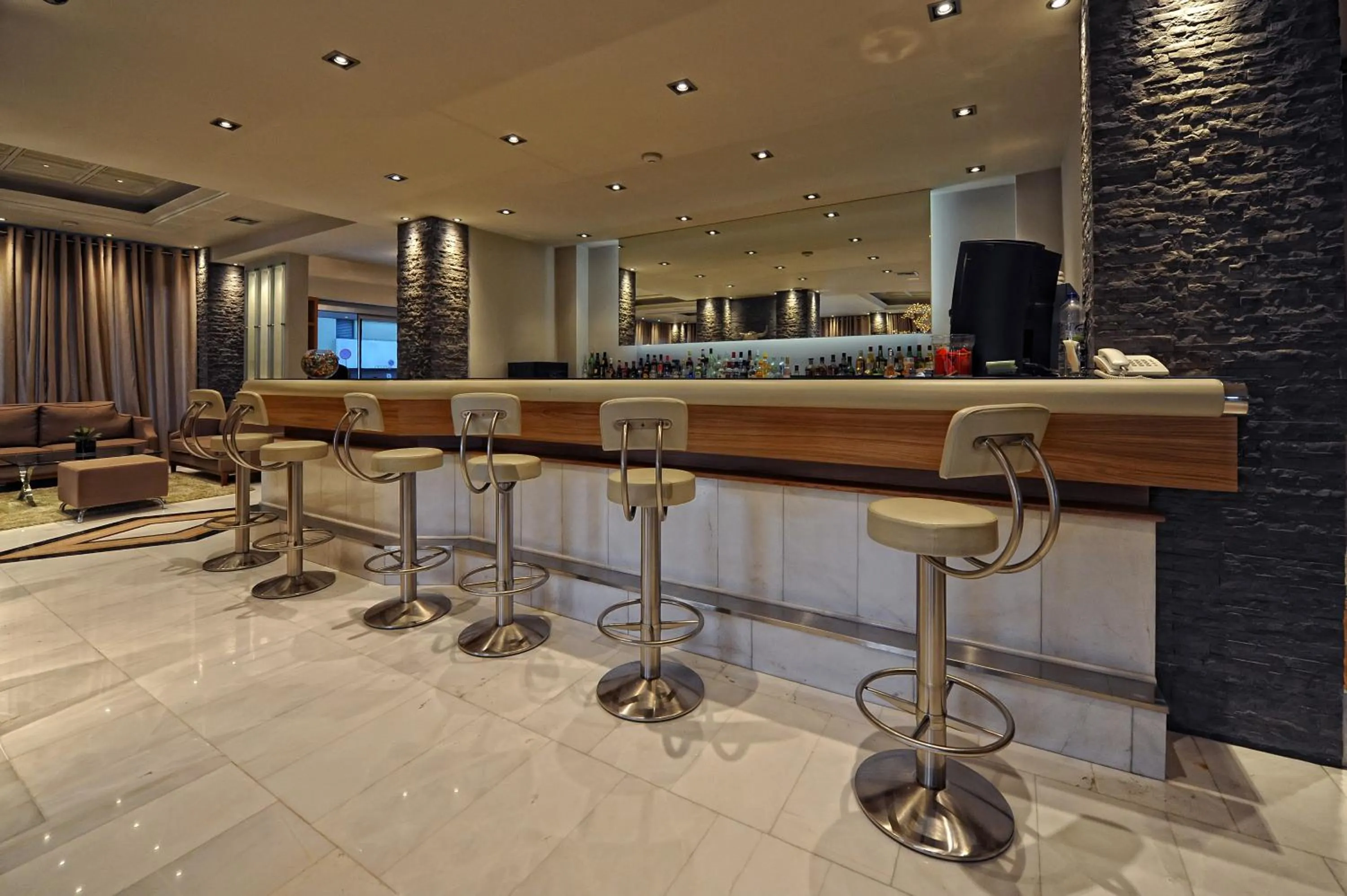 Lounge or bar in Haikos Hotel