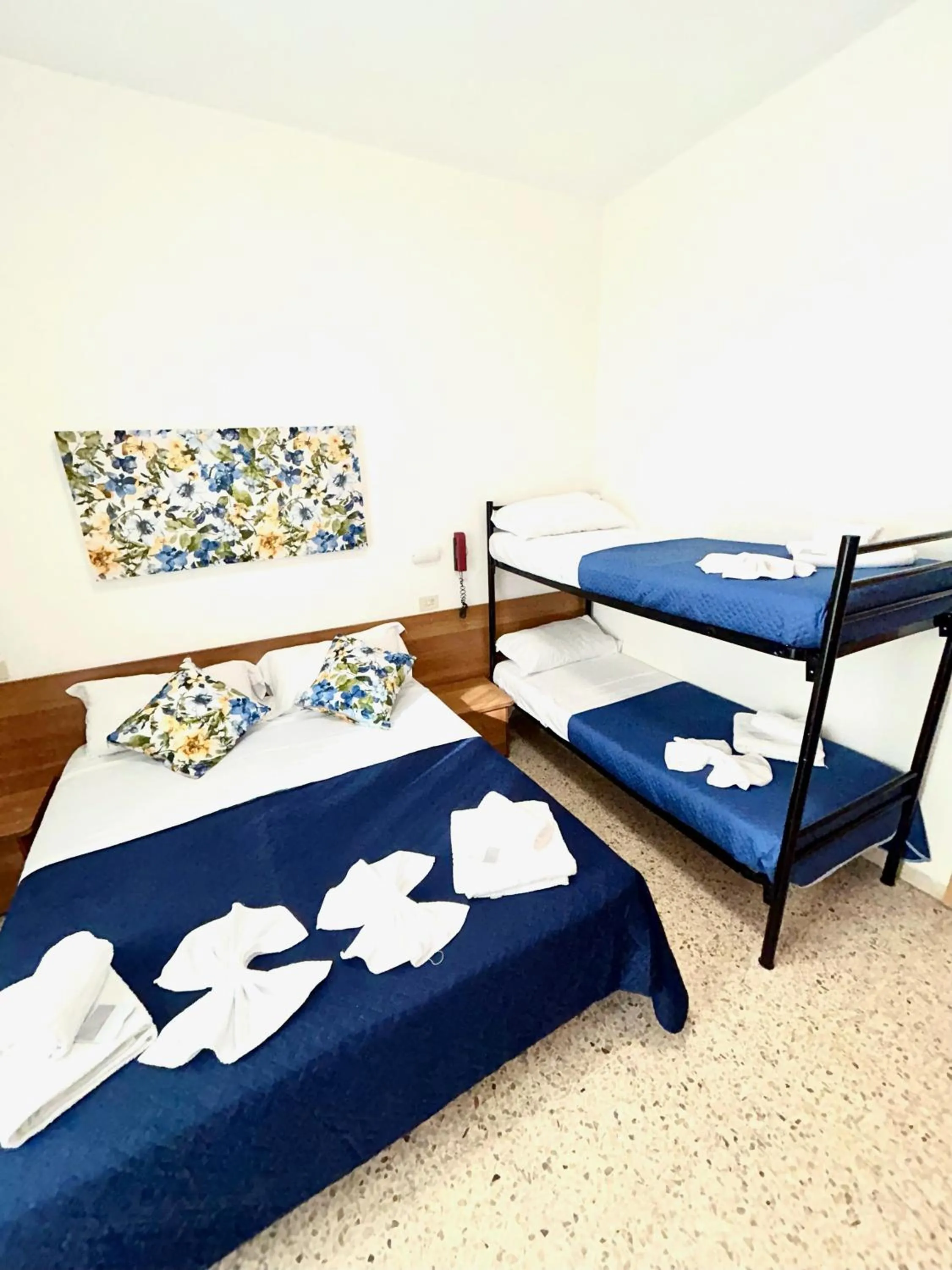 Bed in Hotel Staccoli