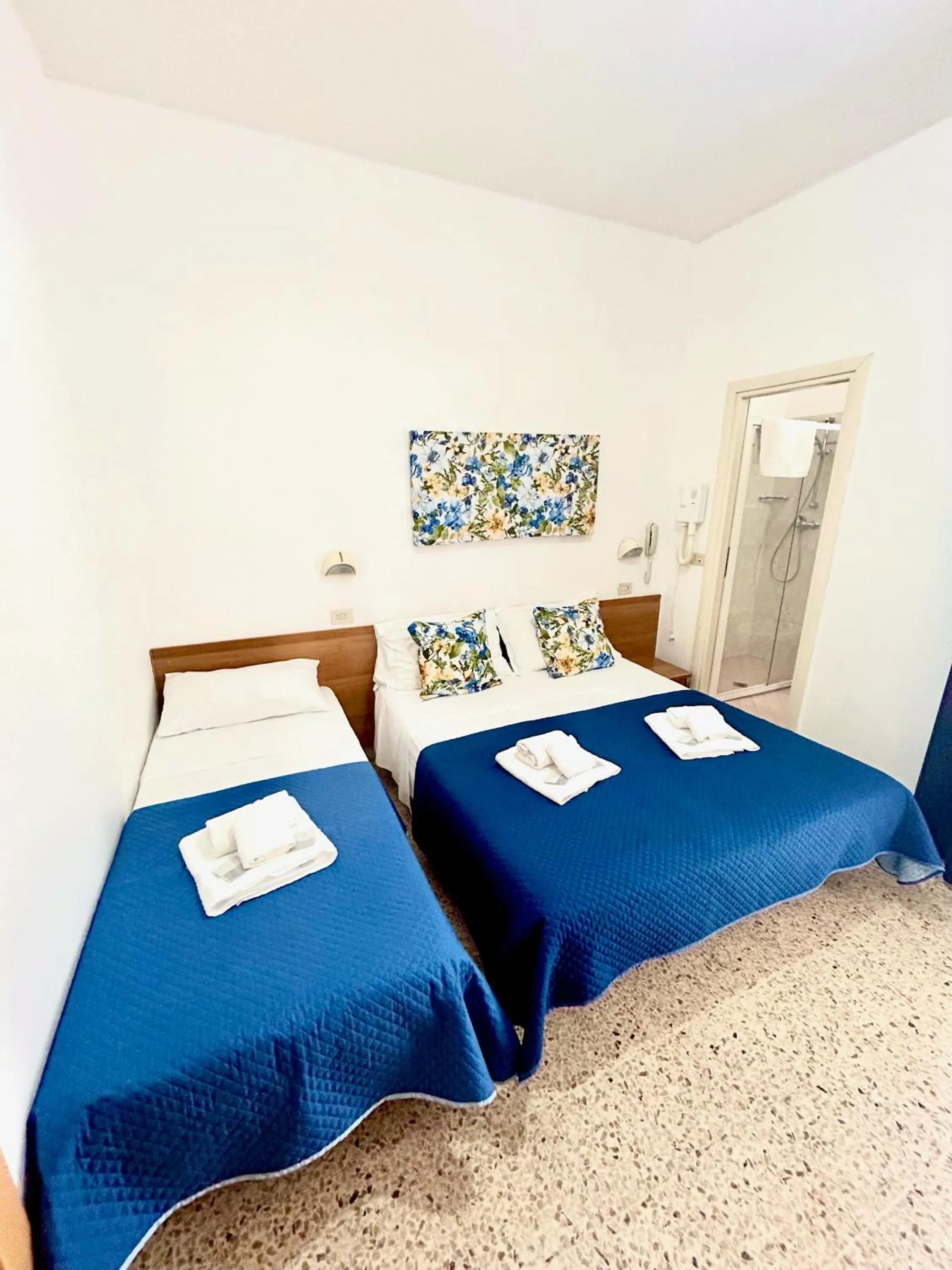 Bed in Hotel Staccoli