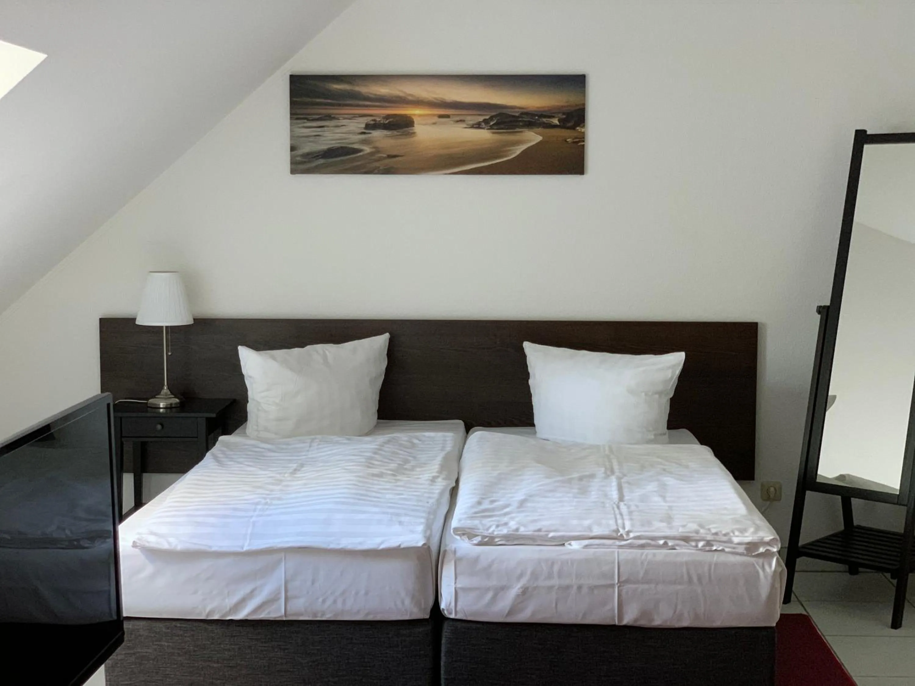 Bedroom, Bed in Landhaus am Schaalsee