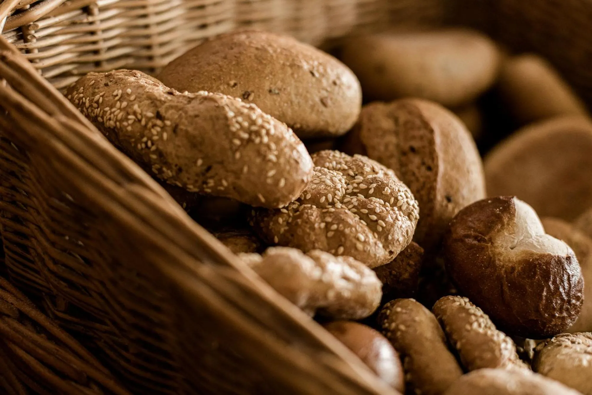 Buffet breakfast in Sepp & Hannis Suiten im Dorf