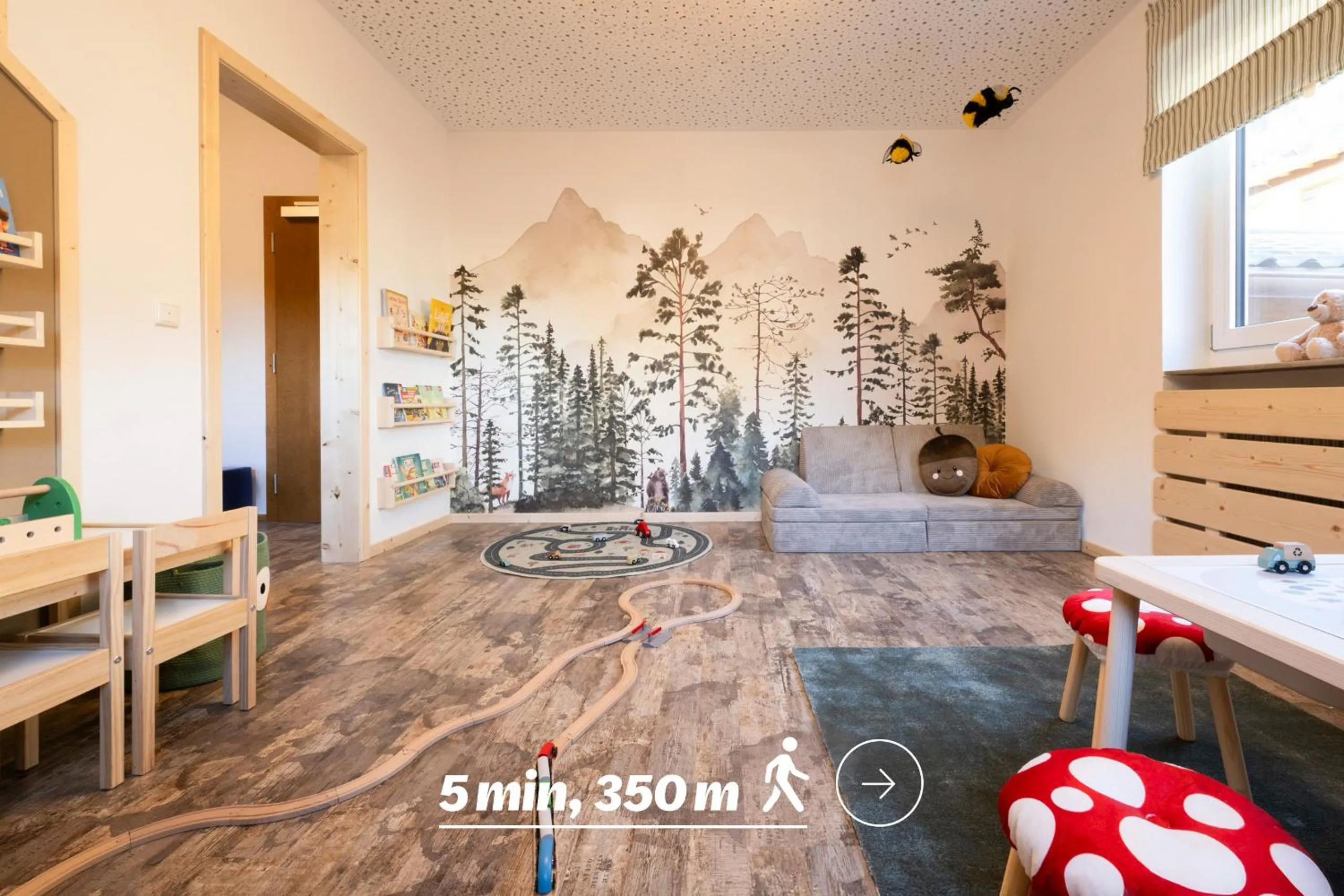 Game Room in Sepp & Hannis Suiten im Dorf