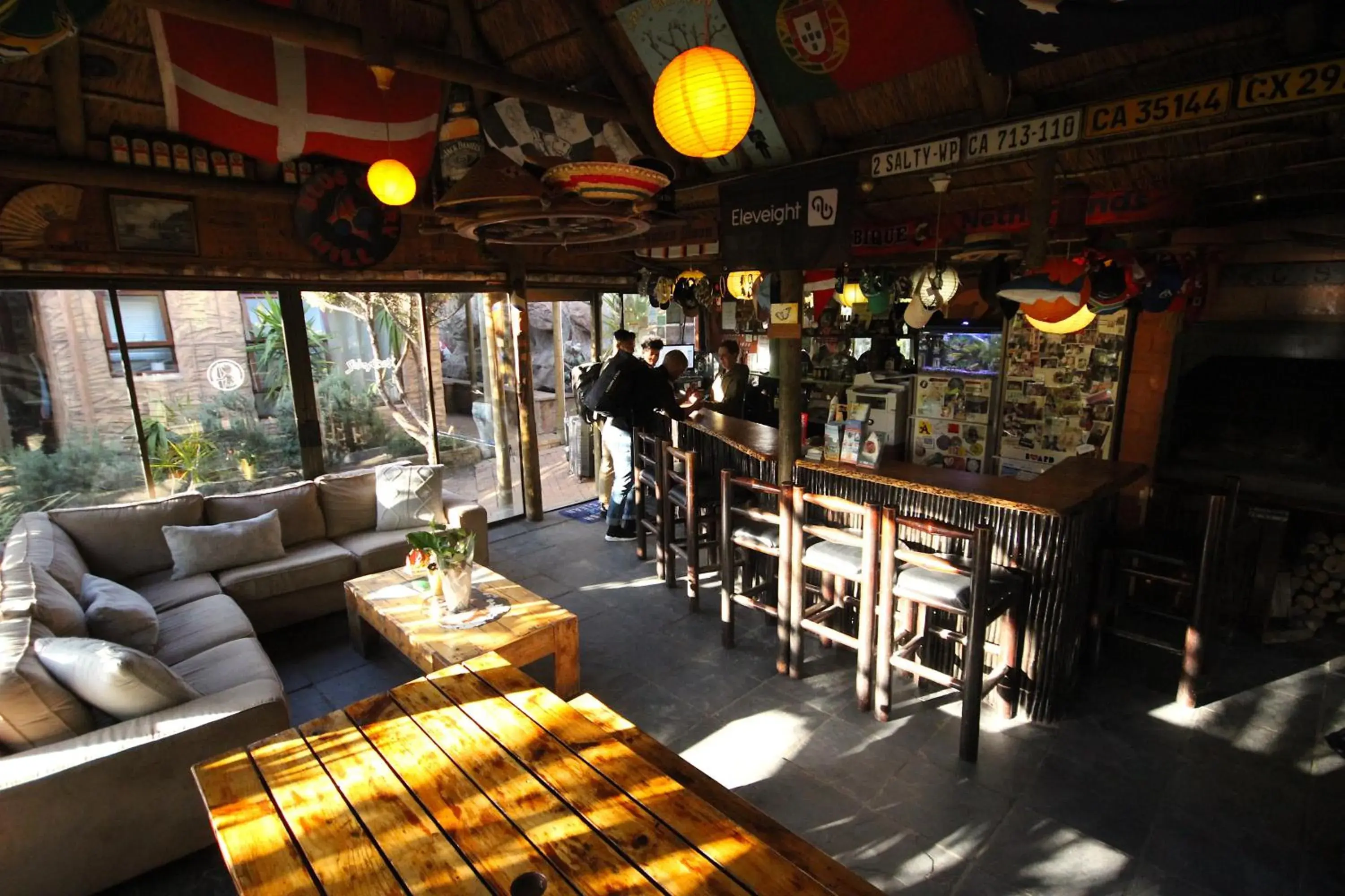 Lobby or reception in Saltycrax Backpackers and Surf Hostel Lobby or reception in Saltycrax Backpackers and Surf Hostel