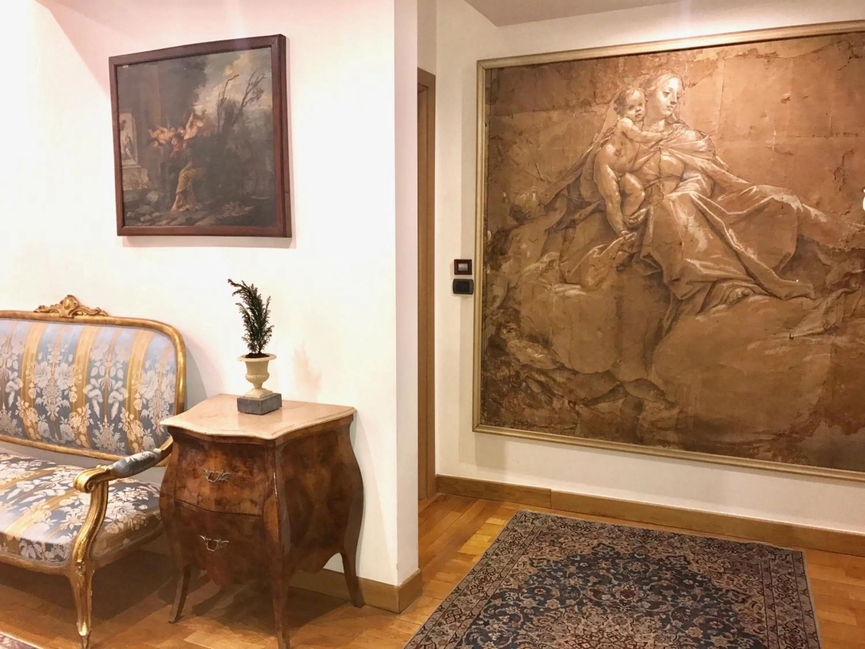 Lobby or reception in B&B Orsini 46