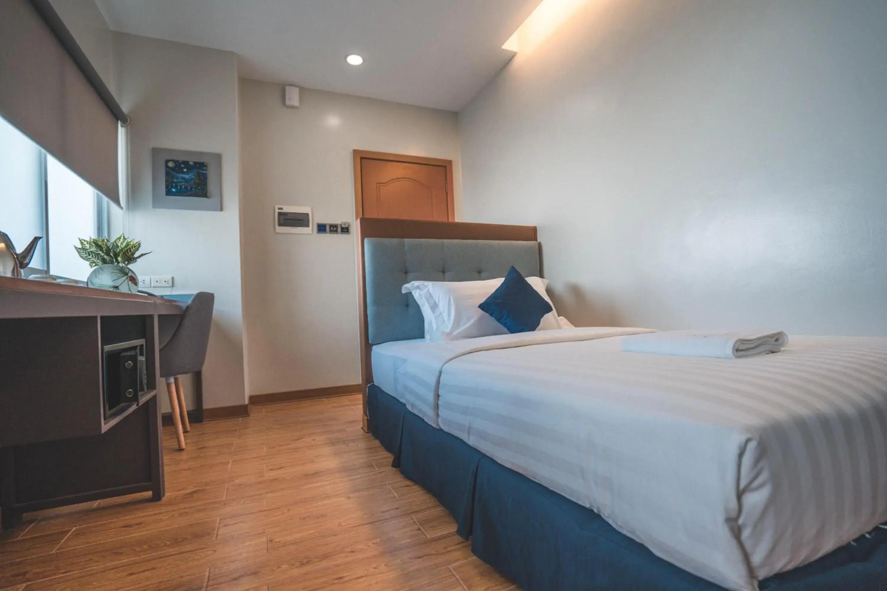 Bed in Henia Hotel Bed in Henia Hotel