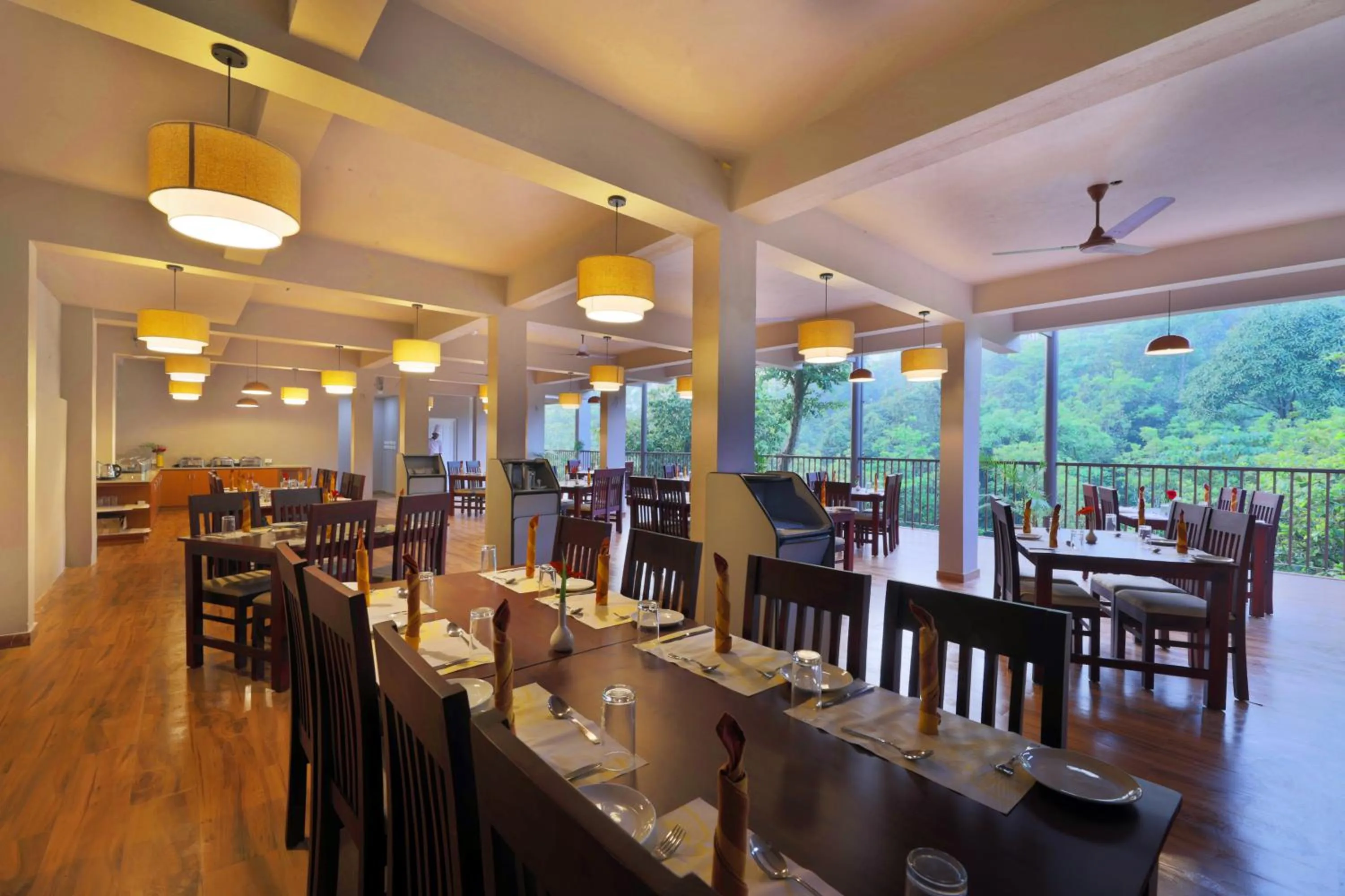 Restaurant/places to eat in Abad Brookside Wayanad