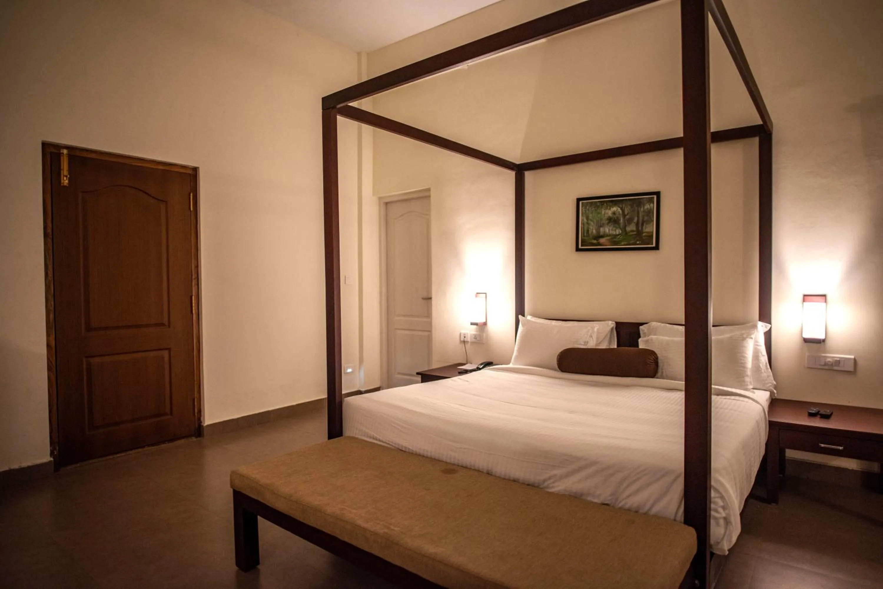 Bedroom, Bed in Abad Brookside Wayanad