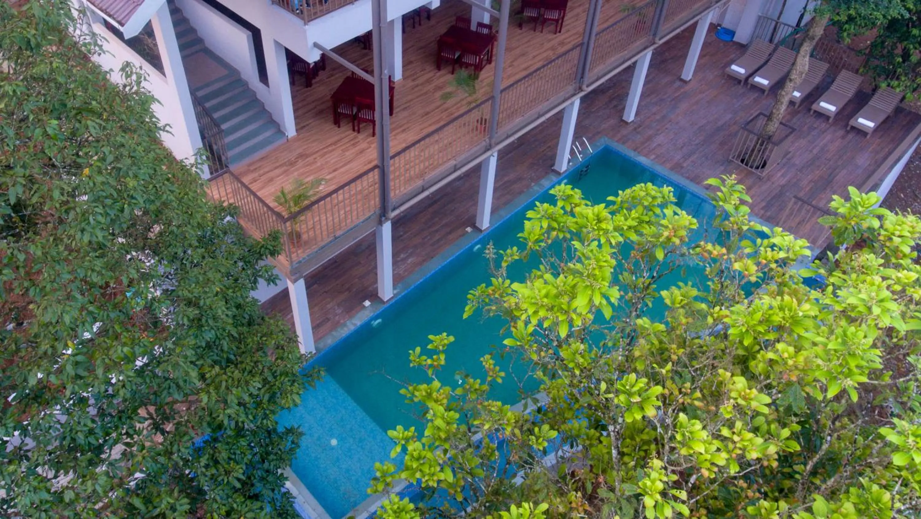 Swimming pool in Abad Brookside Wayanad