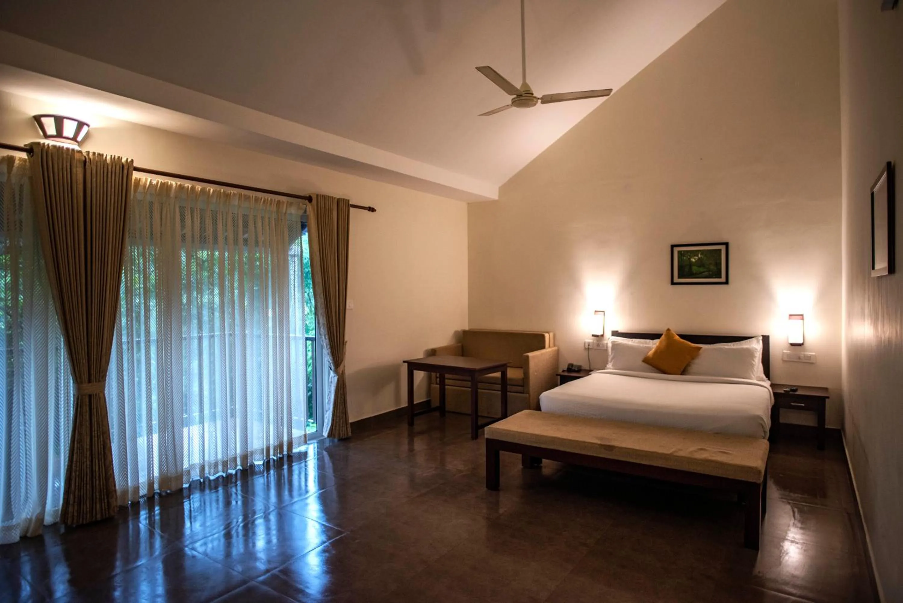 Photo of the whole room, Bed in Abad Brookside Wayanad