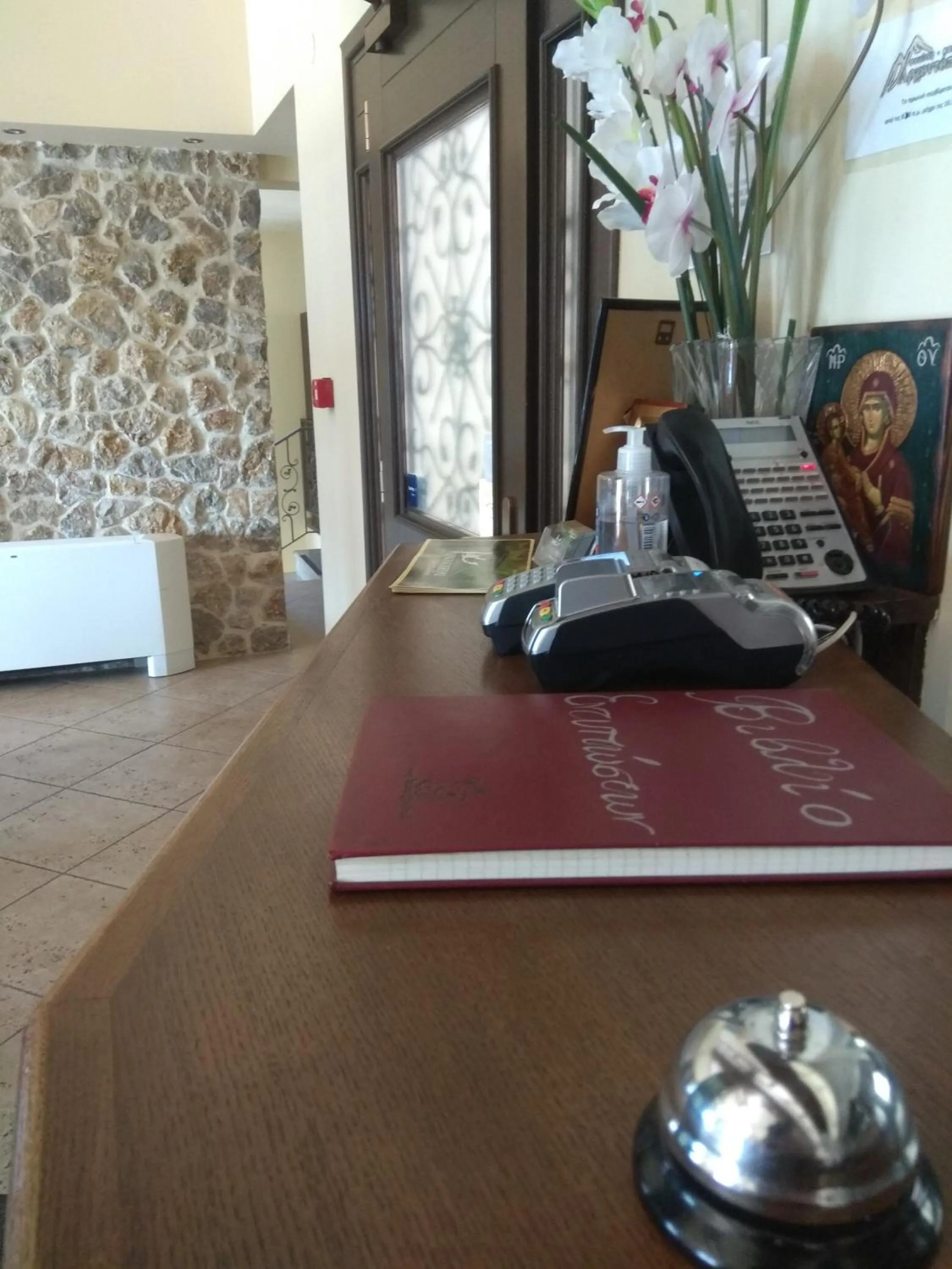 On site in Archontopetra Boutique Hotel