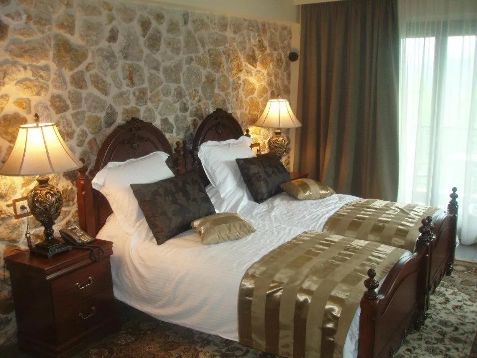 Photo of the whole room, Bed in Archontopetra Boutique Hotel