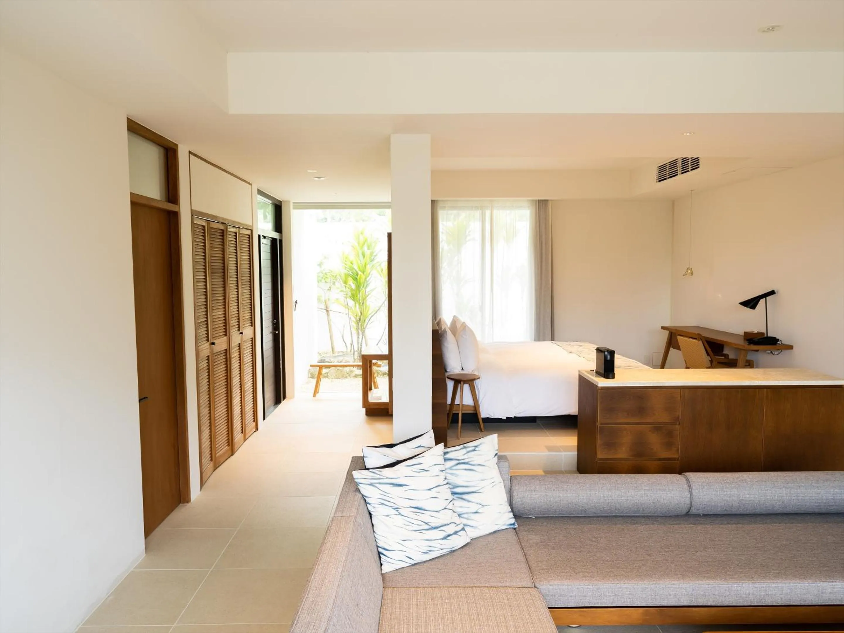 Living room, Bed in The Rescape