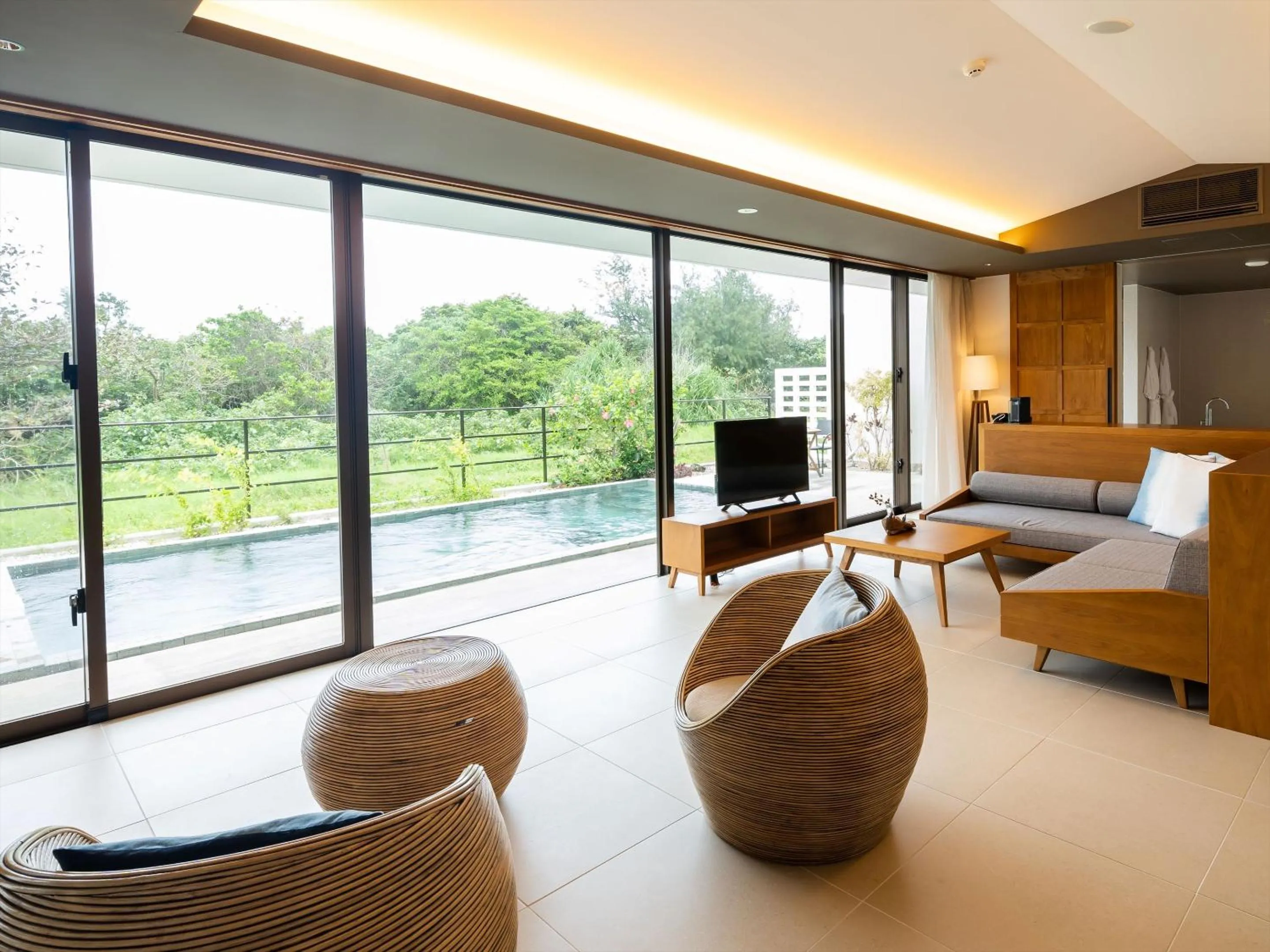 Living room in The Rescape