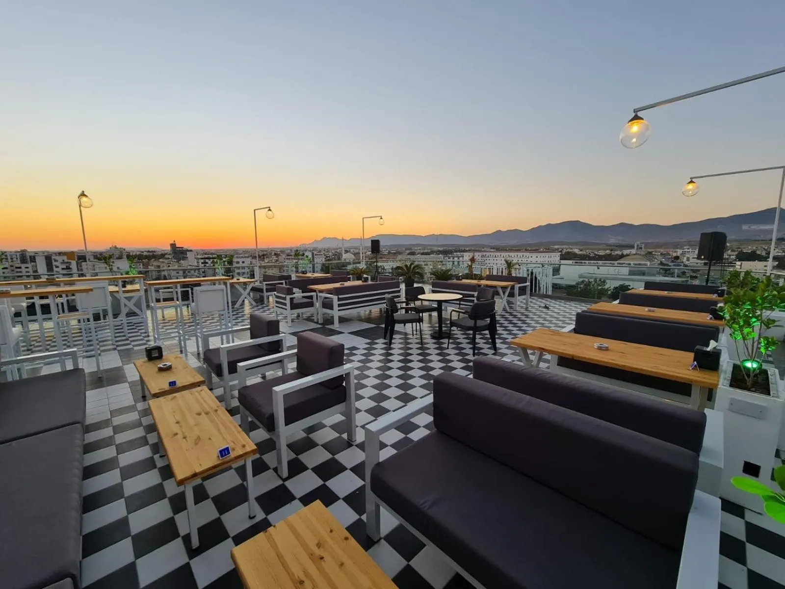 Patio in Sky Roof Hotel