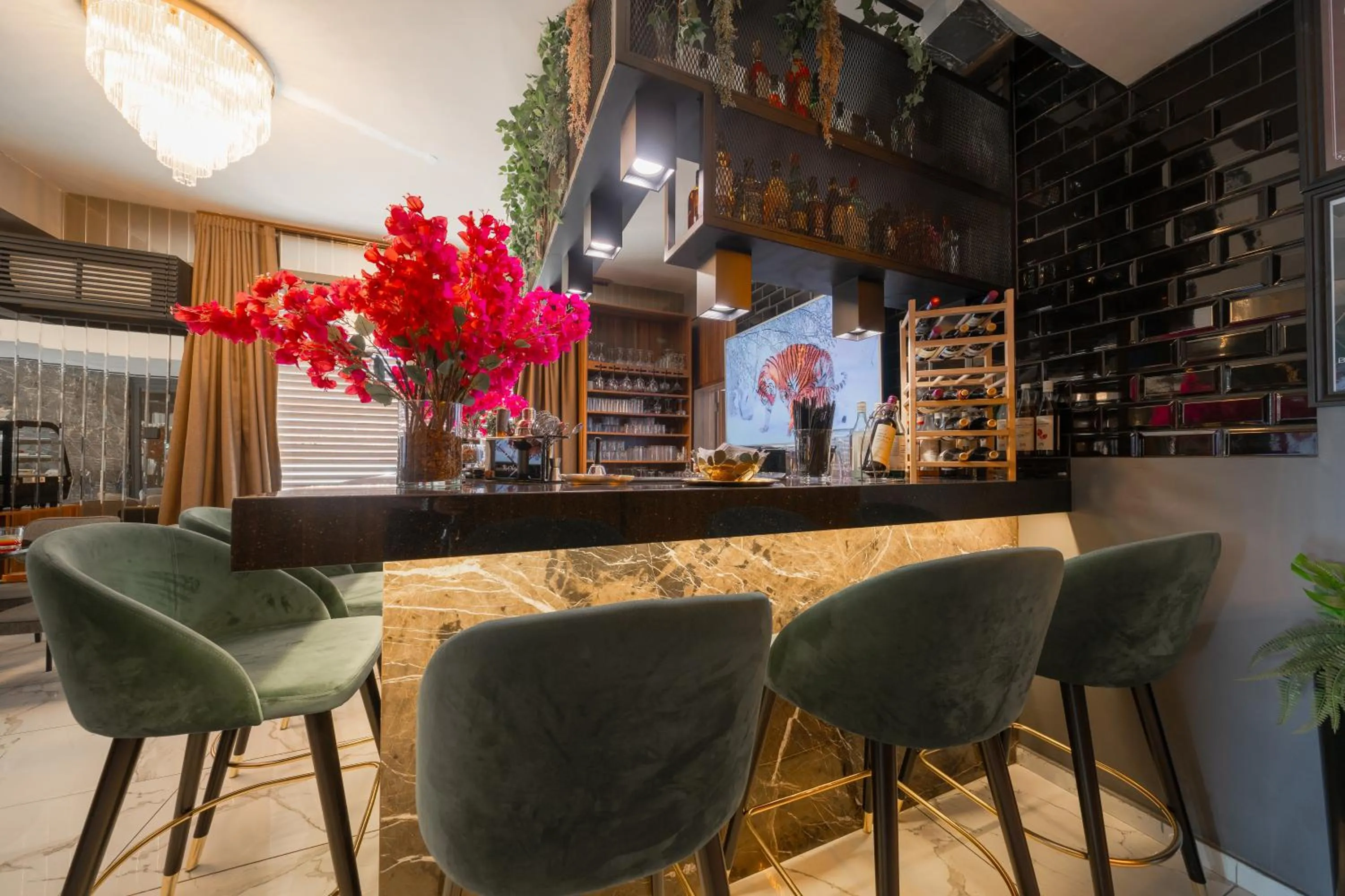 Lobby or reception in Sky Roof Hotel