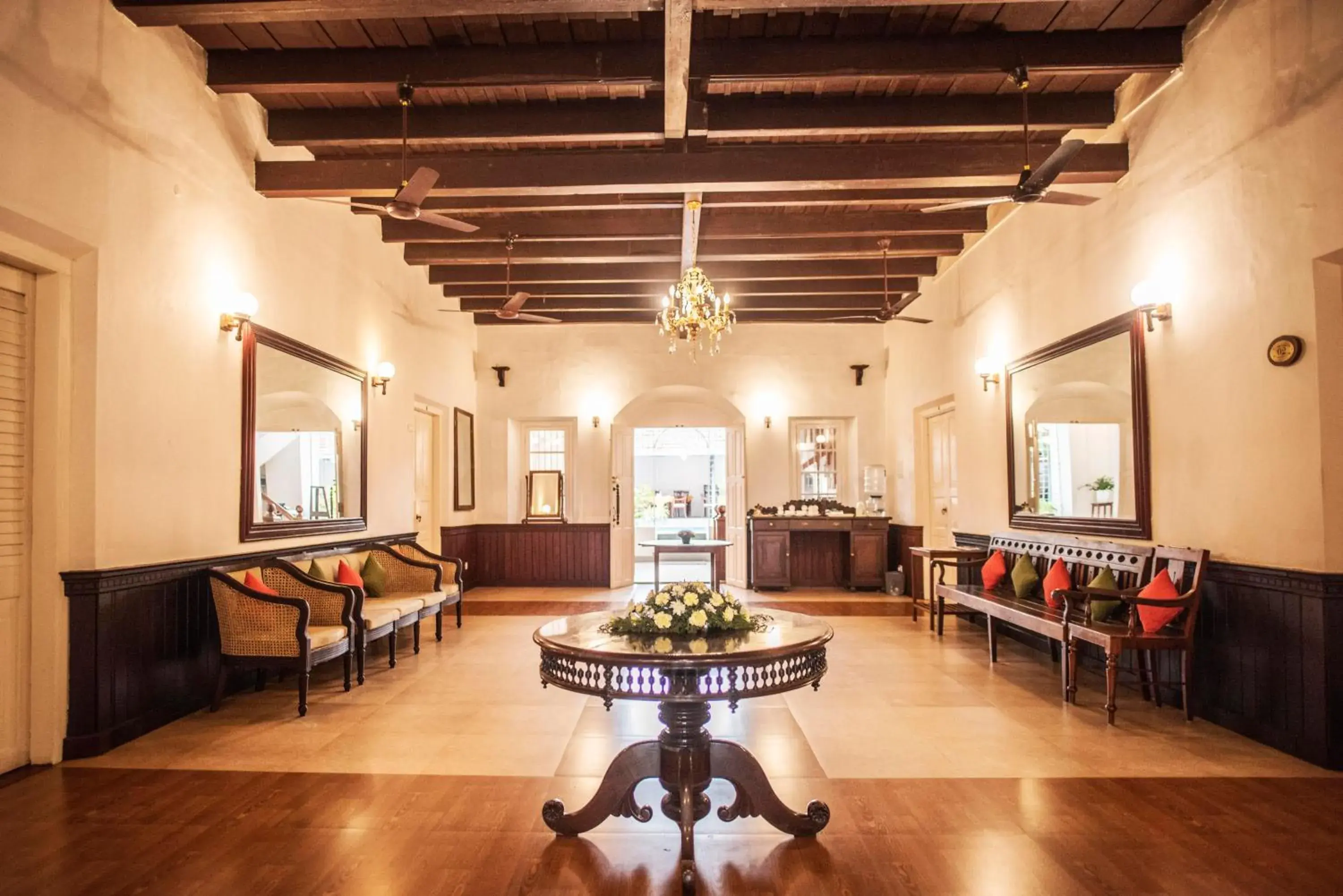 Lobby or reception in Dutch Bungalow Lobby or reception in Dutch Bungalow