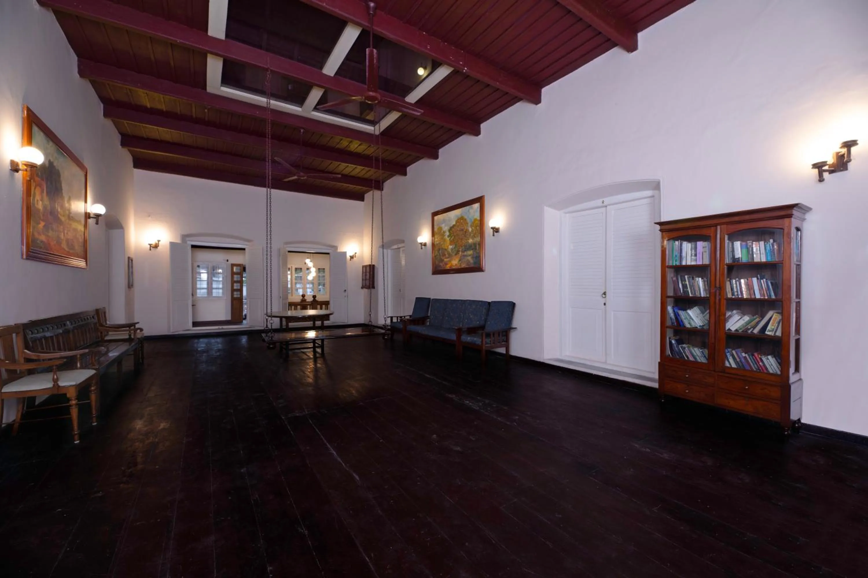 Library in Dutch Bungalow